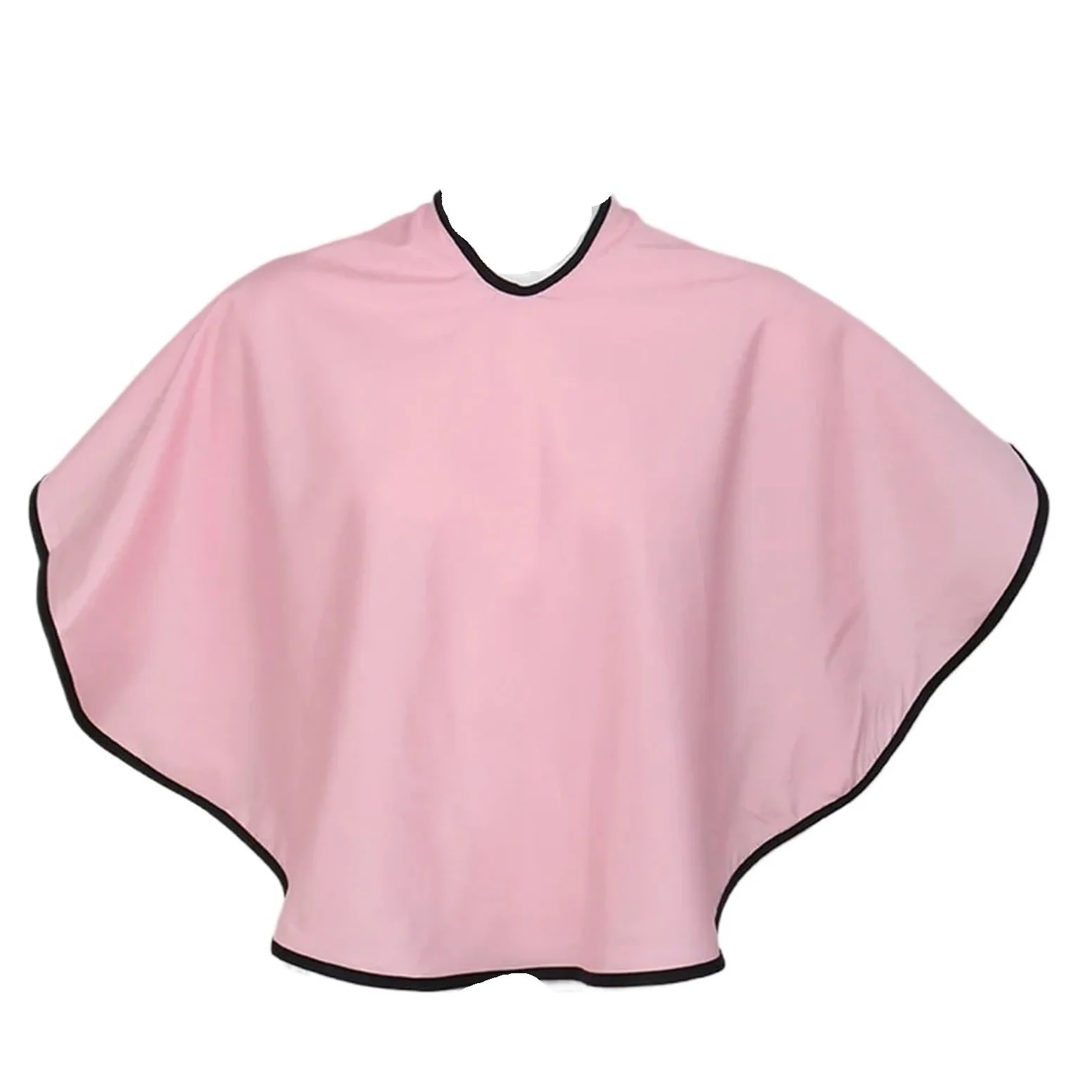 Capo Barbiere 3 pezzi mantella da barbiere corta quadrata for parrucchiere mantella for taglio dei capelli da barbiere impermeabile grembiule for parrucchiere avvolge strumenti for lo styling(Pink)