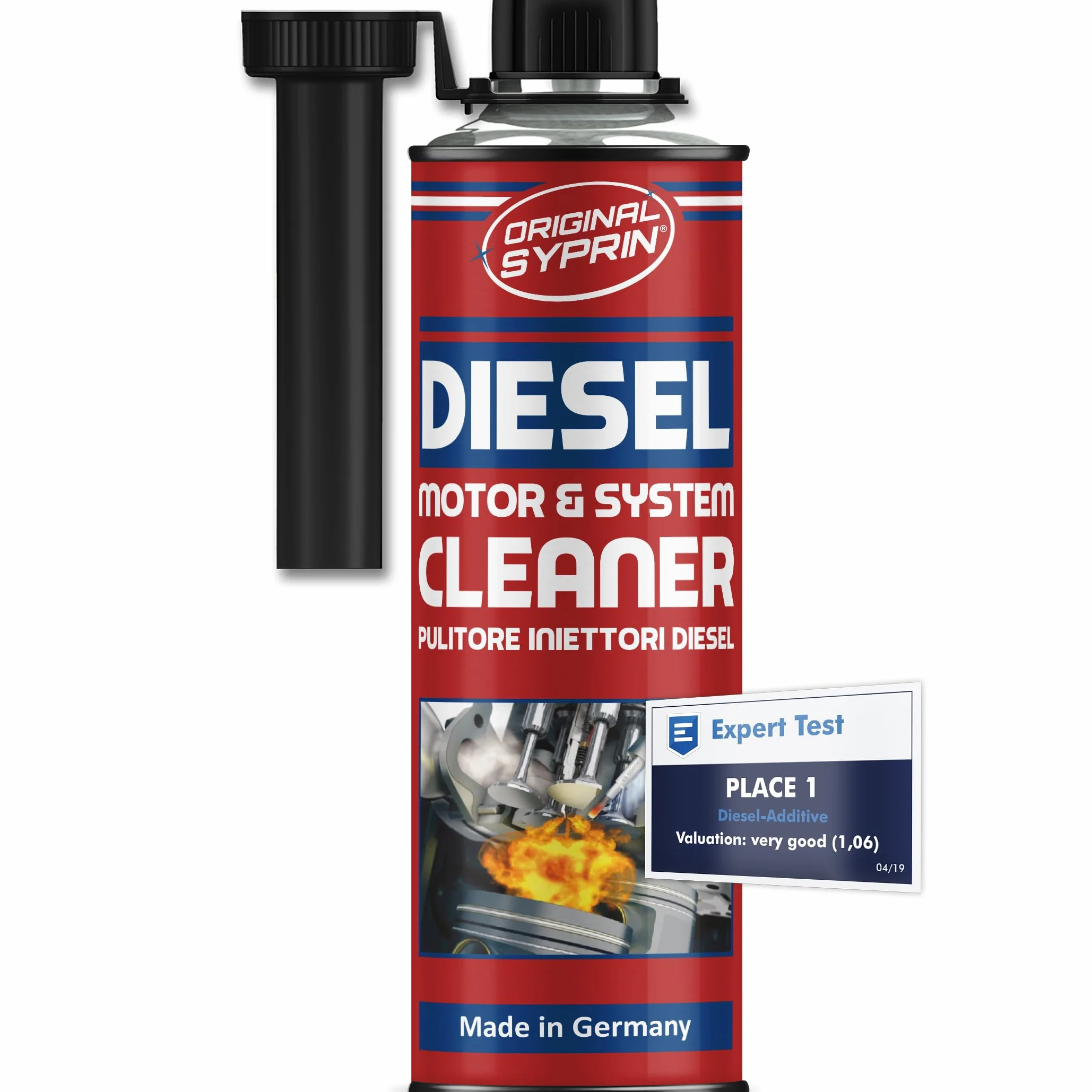 SYPRIN Pulitore Iniettori Diesel 500ml additivo DPF