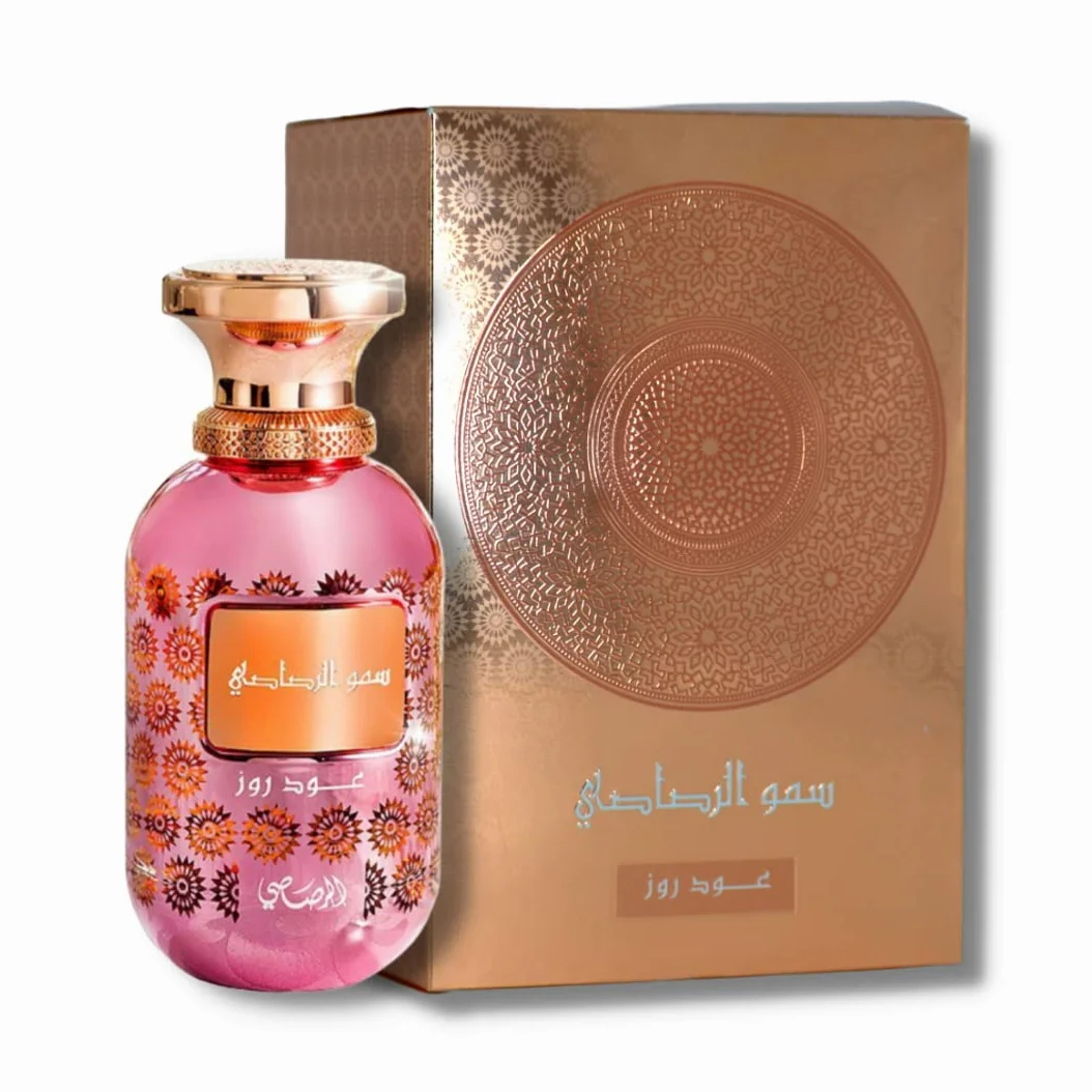 Somow Al Rasasi Lamaan Collection - Oud Rose by Rasasi per le donne - Eau de parfum spray da 95,8 g