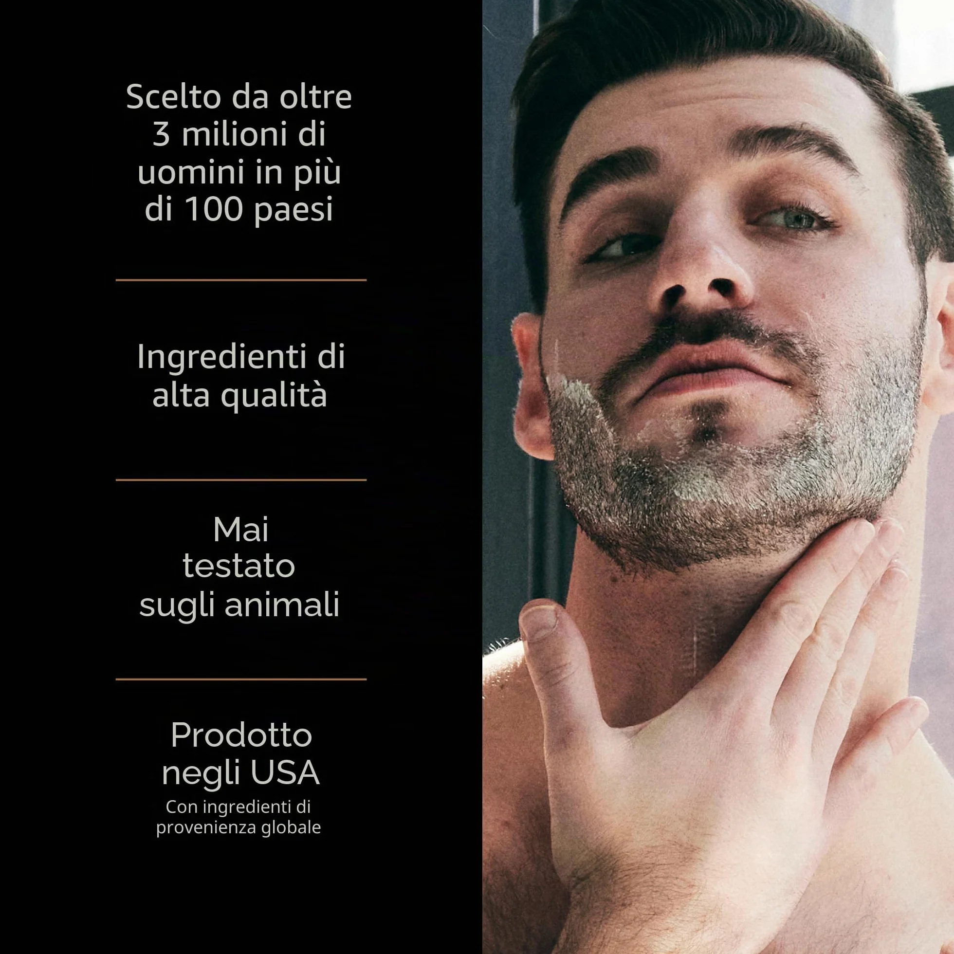 Brickell Men's Scrub Viso Rinnovatore per Uomo, Naturale e Biologico, Scrub Viso Esfoliante Formulato con Perline di Jojoba, Extra di Caffè e Pomice, 118ml, Profumato