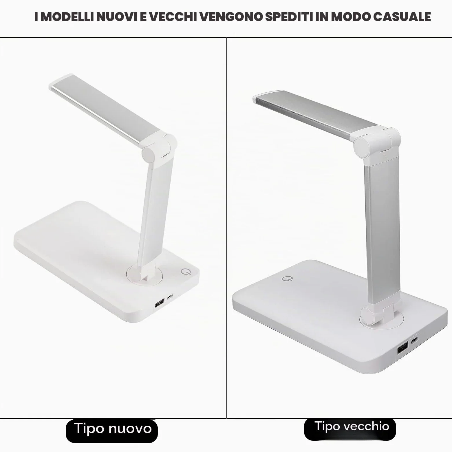 Lampa LED UV per Unghie Pieghevole e Tavolo per Nail Art e Essiccazione dello Smalto del Gel, Spina USB e Trasporto Comodo