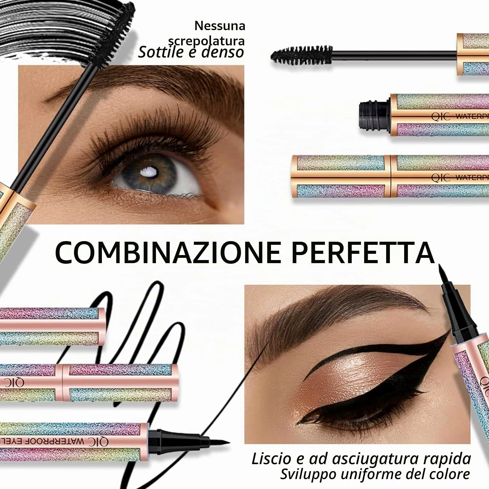 Joyeee Set di Trucchi Completo, Kit trucchi Donna Adolescenti Ragazza, Make up Set Regalo con Palette di ombretti Rossetto Mascara Blush Fondotinta Eyeliner Pennello