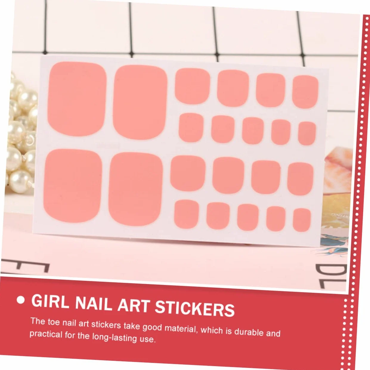 60fogli Adesivi Per Unghie Dei Decorazioni Auto-adesive Per Nail Art Facili Applicare Per Manicure e Pedicure Casa Design