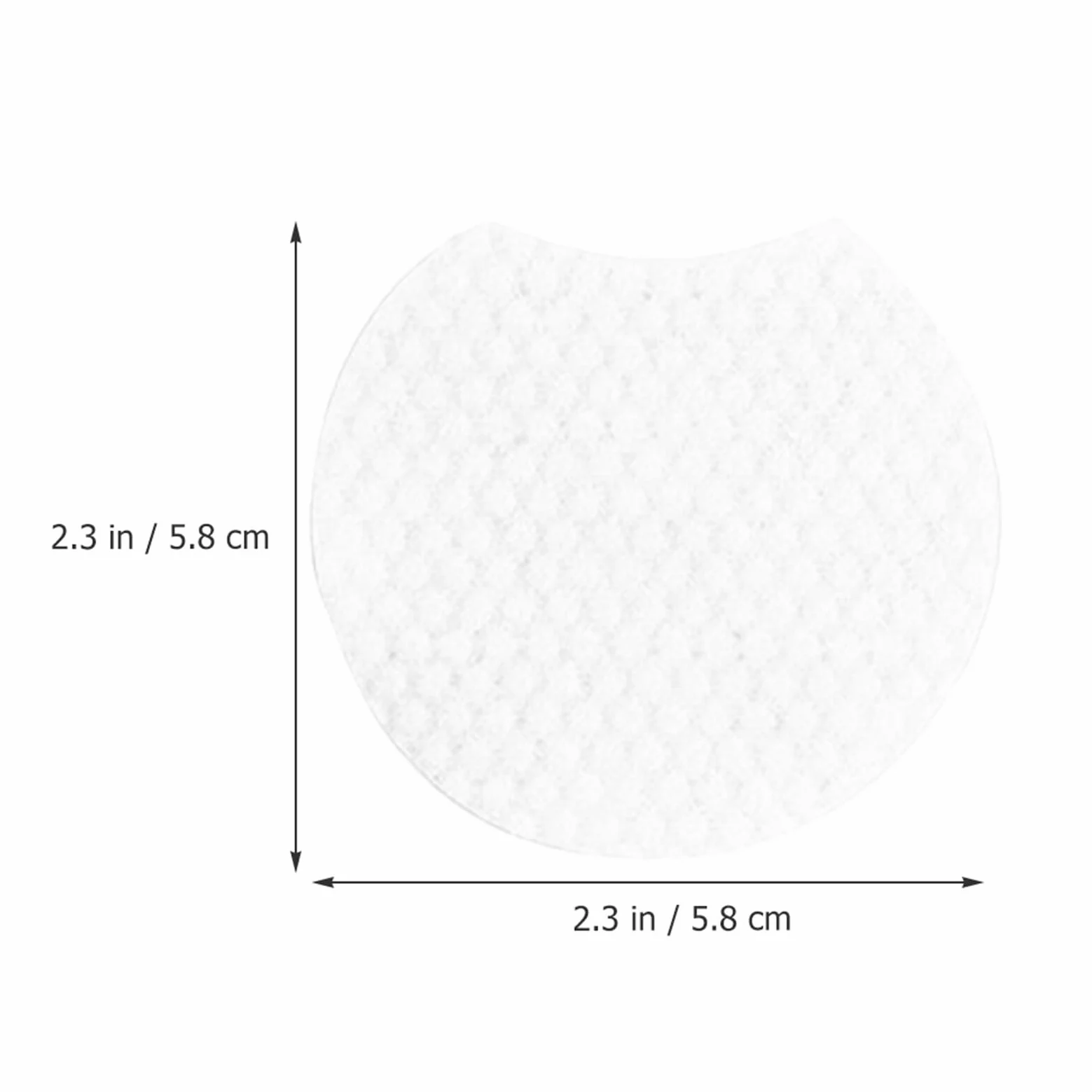 PLAFOPE 2400 Pezzi Dischetti Struccanti Non Tessuti Spessi con Texture Perla Salviette Delicate per Rimozione Trucco Viso Occhi e Unghie per Sensibile e Cura Quotidiana