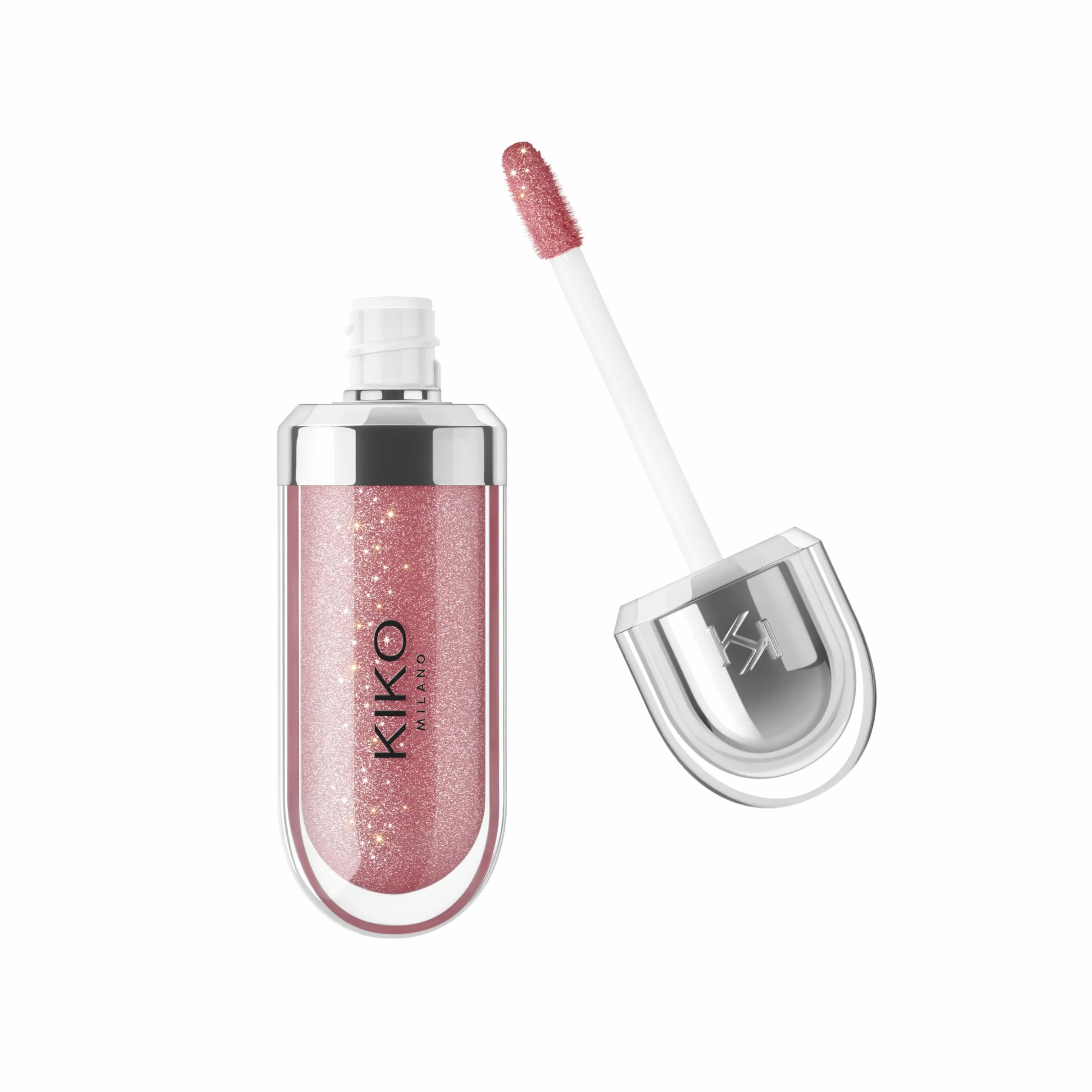 KIKO Milano 3D Hydra Lipgloss 17 | Lucidalabbra Effetto 3D Idratante e Volumizzante, Gloss Labbra Luminoso con Finish Brillante e Comfort Estremo