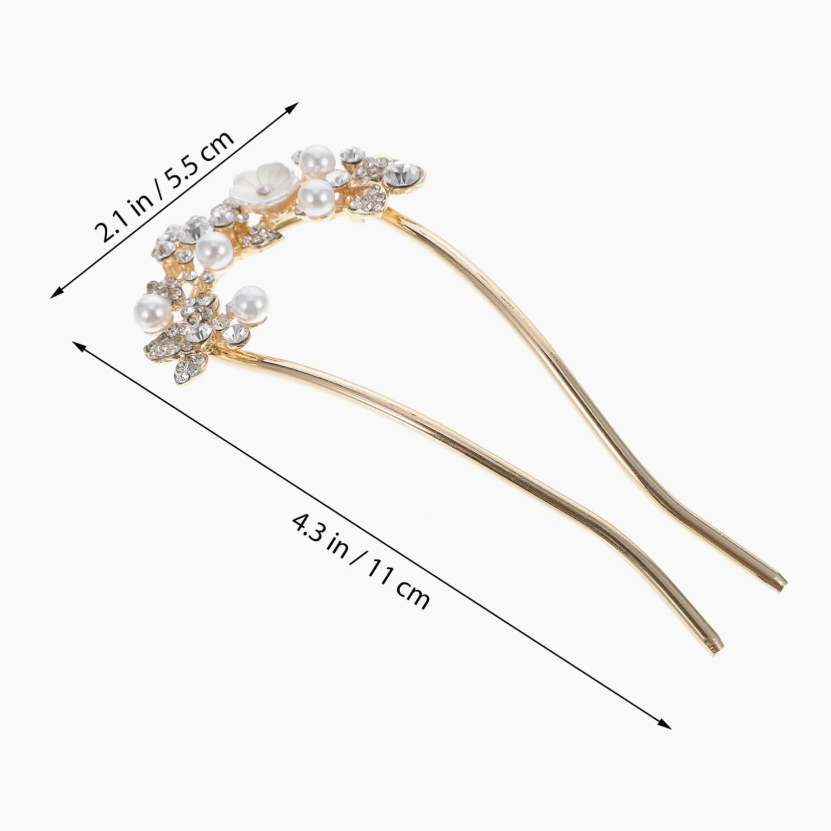 minkissy 3pezzi Fermaglio Elegante Per Con Perle e Strass Accessorio Moda Per Donne e Ragazze Design Raffinato Per Acconciature Formali e Informali
