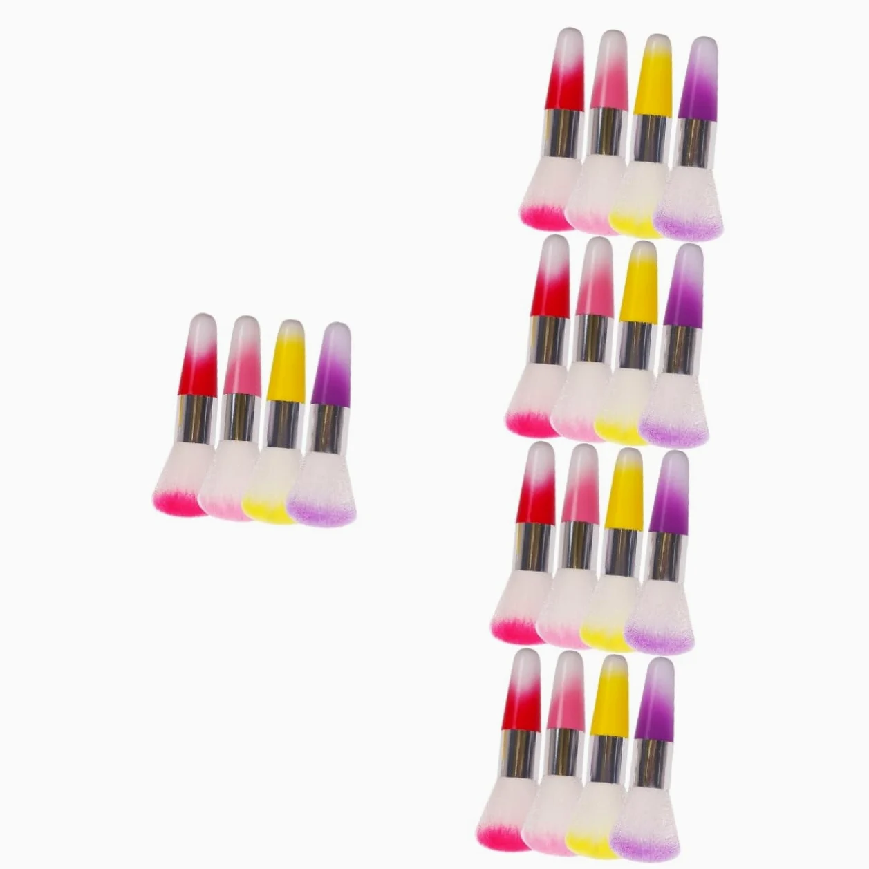 MAGICLULU 20 Pz pennello per manicure pennello per fard strumenti per unghie pennello acrilico spazzola per pulire le unghie spazzola per unghie domestico dipingere fondazione