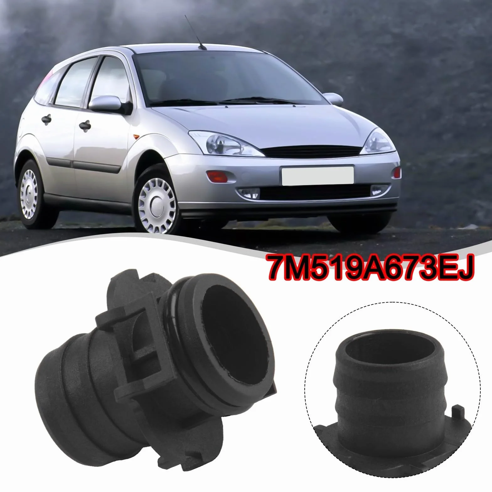 Tubo di flusso del filtro dell'aria in plastica per Focus 1.6 TDCi 2003-2012 e C-Max 2003-2007