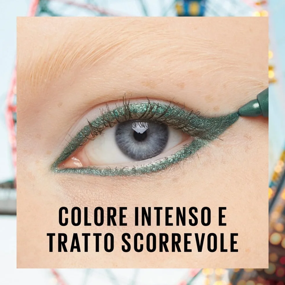 Maybelline New York Tattoo Liner Gel Pencil, Deep Onyx, Matita Occhi in Gel, Colore Intenso, Tenuta 36H