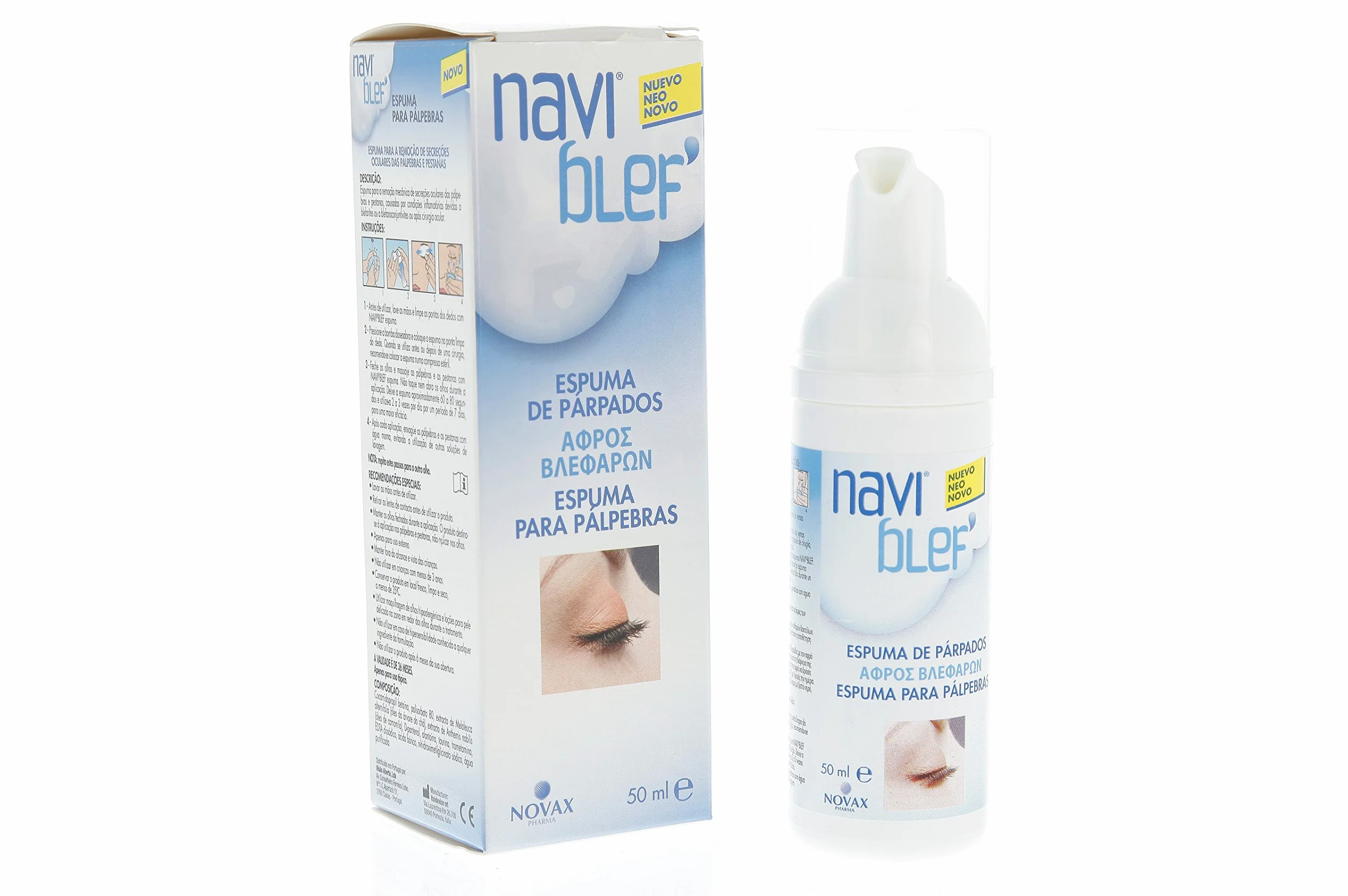 Naviblef Schiuma detergente 50ml