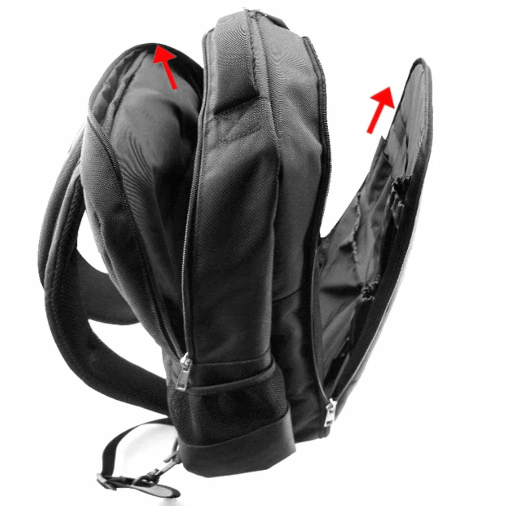 Zaino da barbiere Strumento multifunzionale per parrucchiere Borsa da viaggio per attrezzi da trucco Organizer per forbici Clippers, portatile