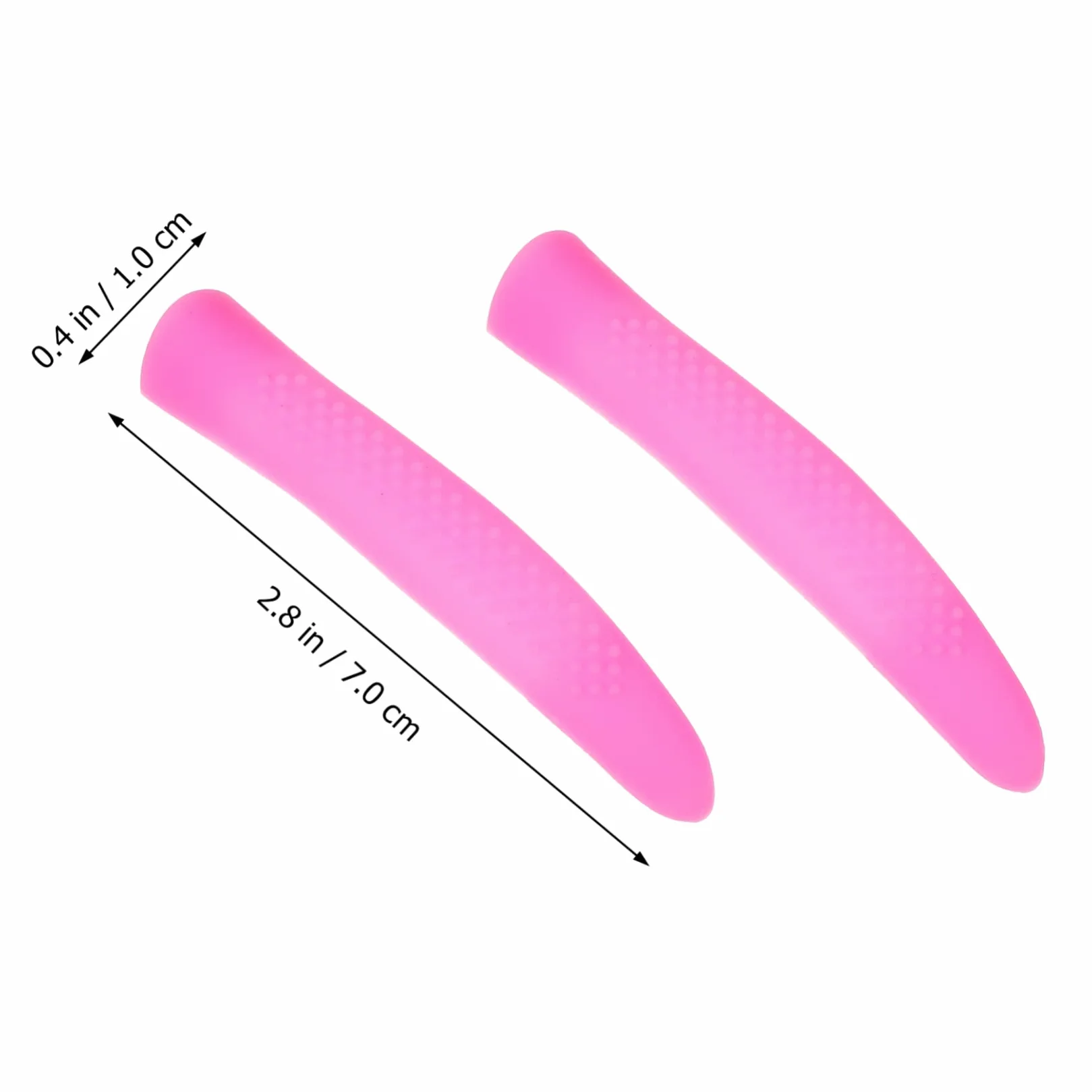 3 Set Copertura Forbicine Cuticole Silicone Antiscivolo Per Manicure E Domestico Facile Installare E Riutilizzabile 5 Paia*3