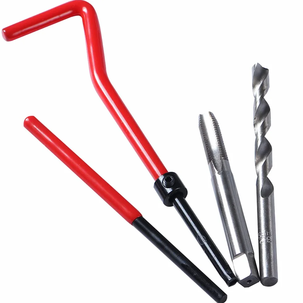 Kit di Riparazione Filetto M6x1.0mm Acciaio Inox 30 Pezzi Set per Auto