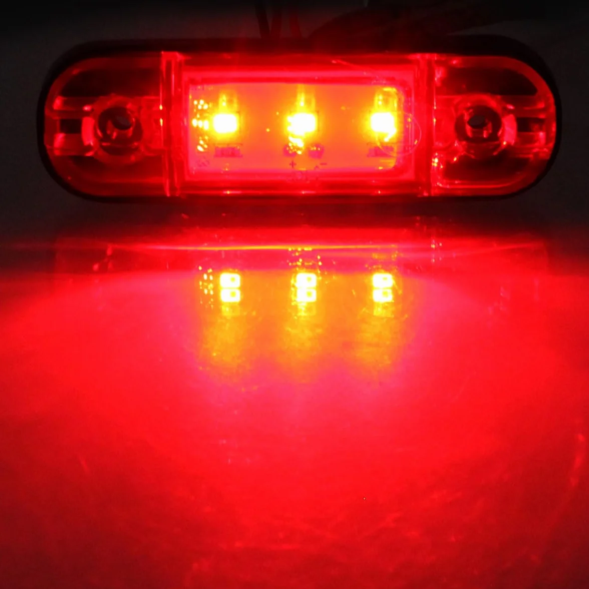 Luci di posizione laterali LED 10pcs 12V-24V IP65 impermeabili indicatori di direzione per auto camion