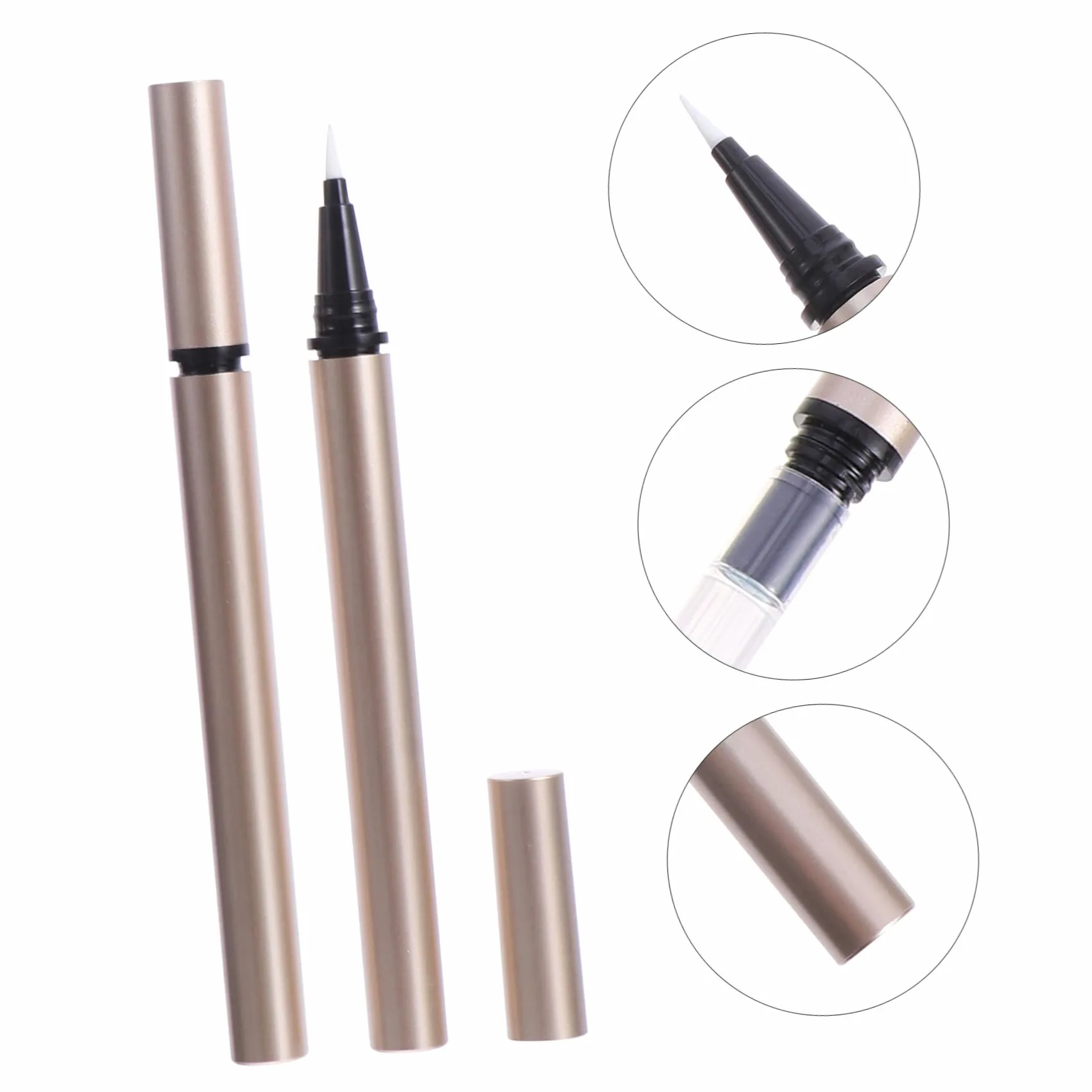 Didiseaon 15pezzi Per Eyeliner Ricaricabile Per Eyeliner Applicatore Portatile Per