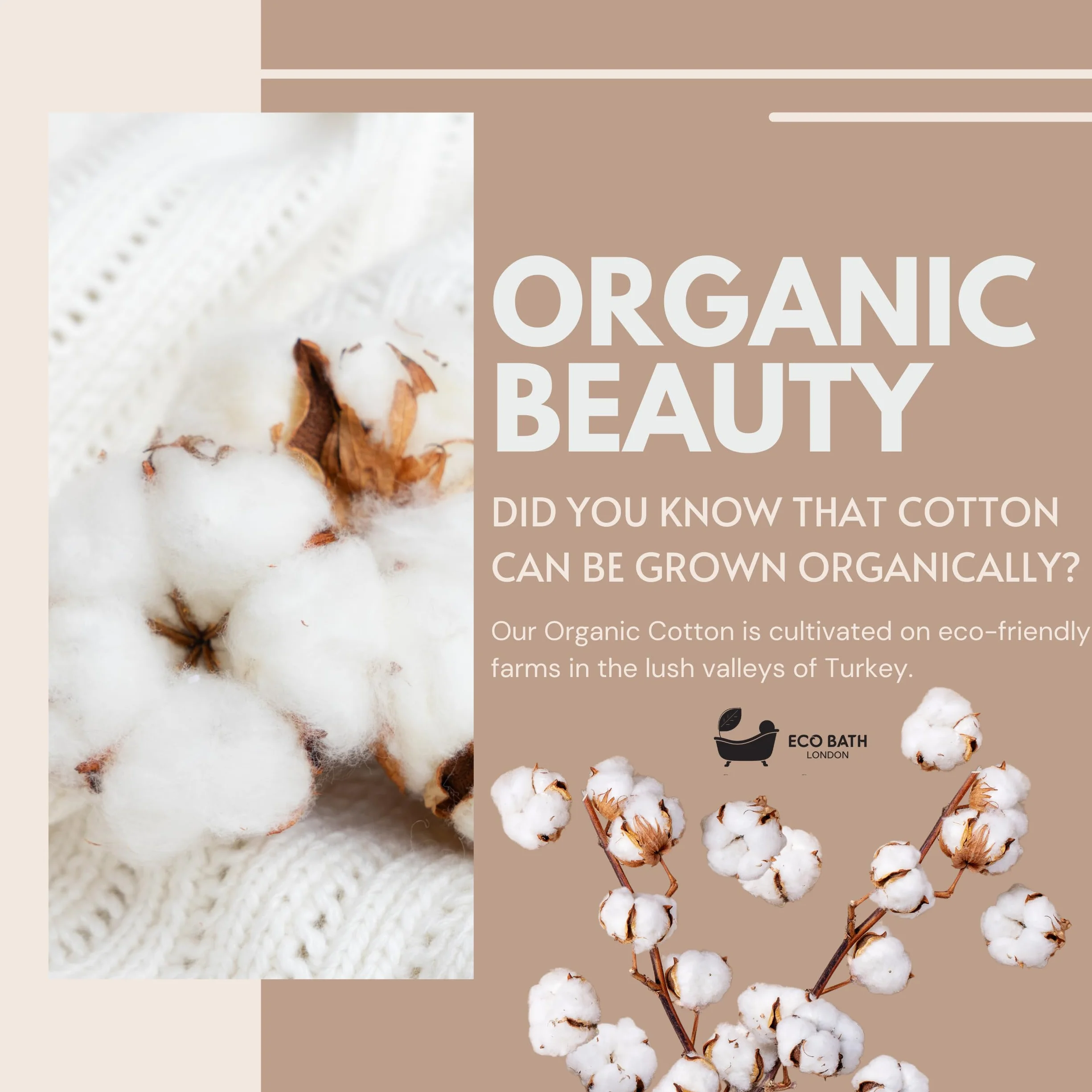 Eco Bath London Pantofole di asciugamani naturali