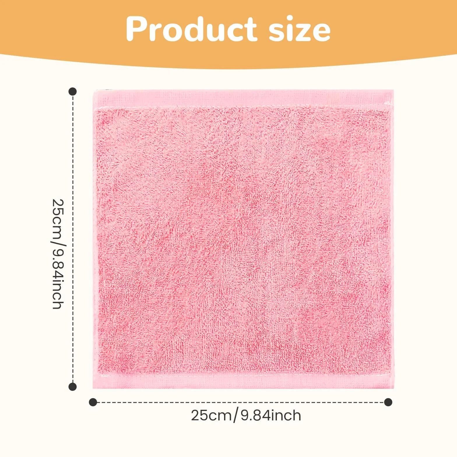 8 PCS Panno Struccante Viso,Panni Struccanti in Microfibra per Il Viso, Asciugamani Piccoli Face Towels in Microfibra - Lavabili e Delicati sulla Pelle
