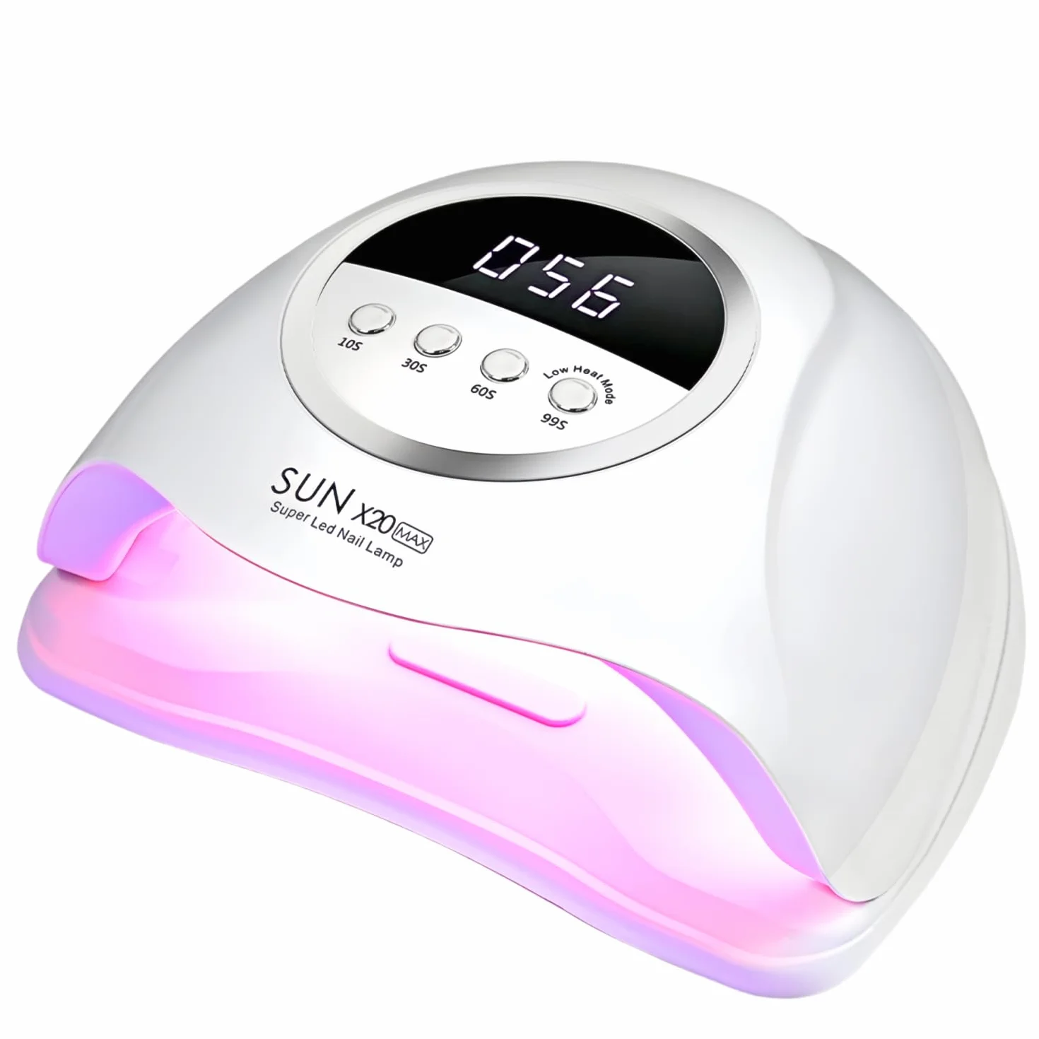 Lampada UV LED 320W 72 LED per Unghie, Sensore Automatico, 4 Timer, Asciugatura Rapida per Mani e Piedi