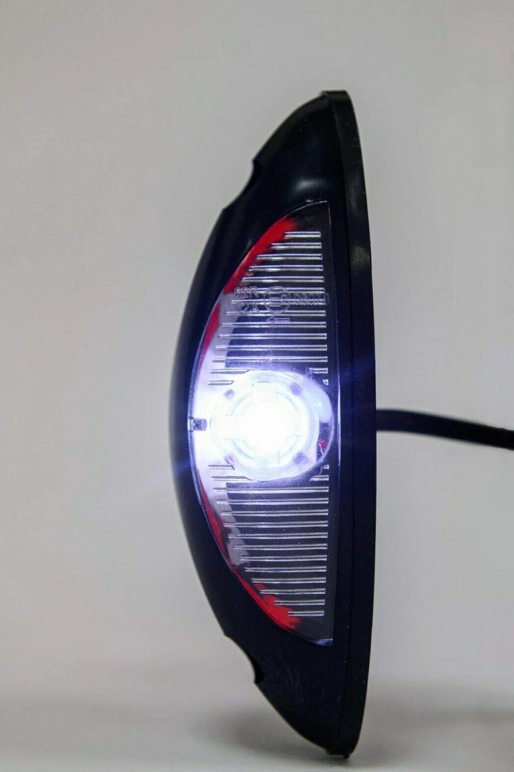 Fanale Luce Ingombro Bianco Rosso 24V Caravan Roulotte Camion Van