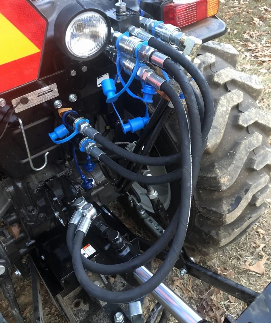 Valvola deviatrice a 6 porte Tractor Remote Manuale, 2 in 4 porte