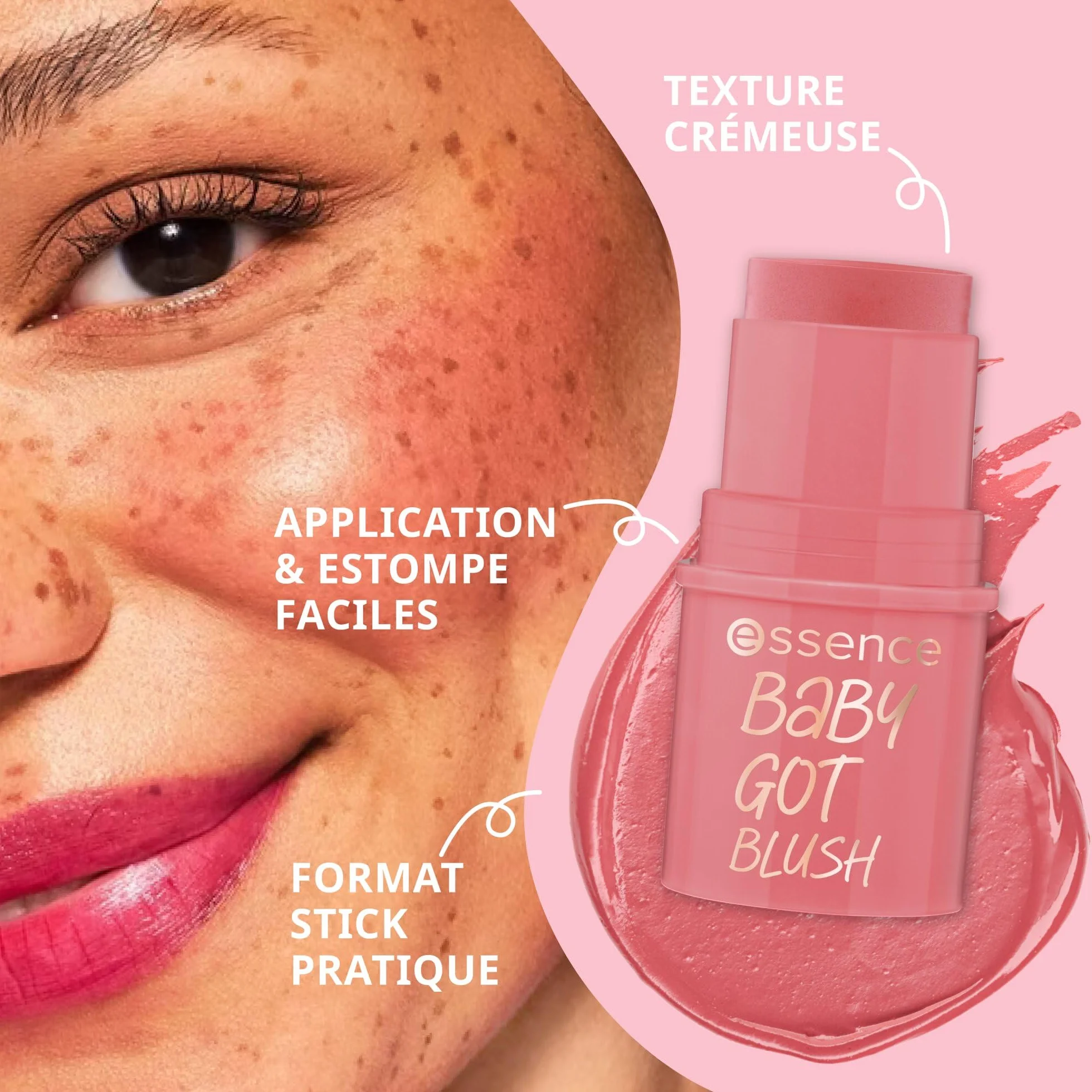 essence baby got blush, risultato istantaneo, naturale, rugiadosa (5.5g)