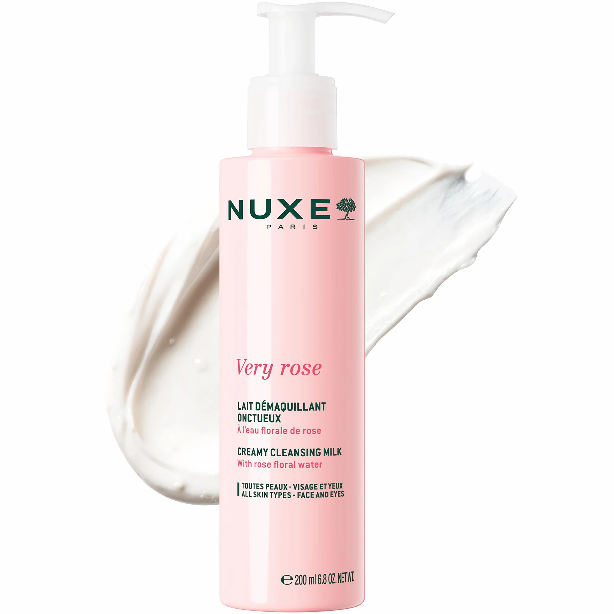 Nuxe Very Rose Latte Struccante Strucca Idrata Lenisce 200 ml
