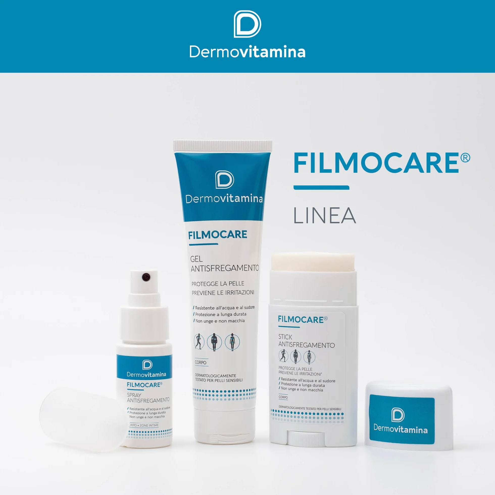 Dermovitamina Filmocare Stick Antisfregamento 35 g