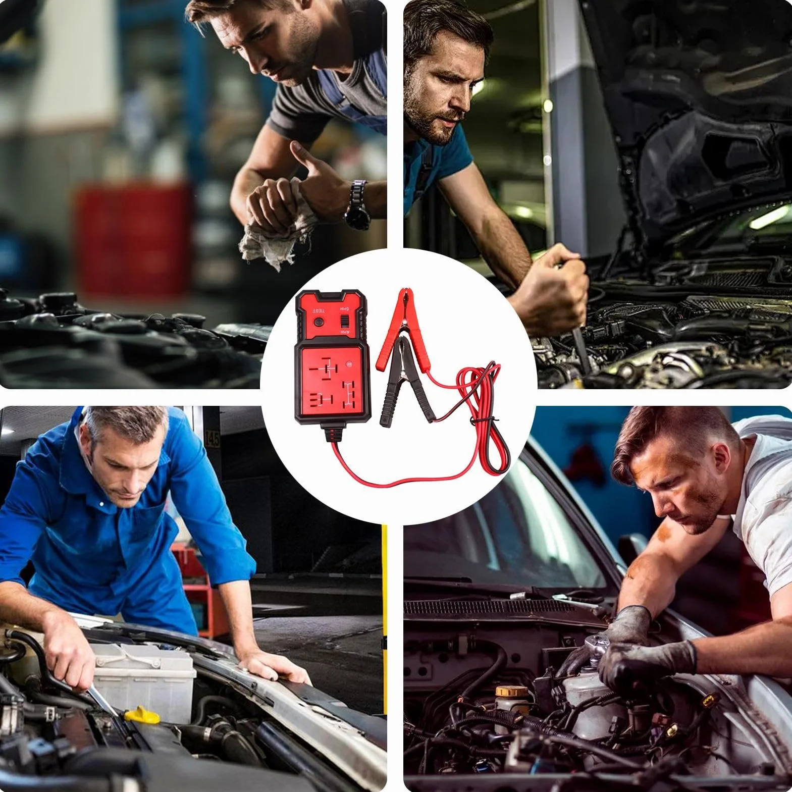 Tester per relè auto portatile Buddy Pro diagnostico strumento di carico alternatore