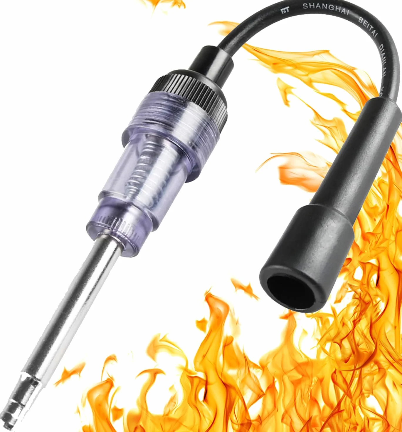 Tester Iniezione e Accensione Motore, Tester per Scintilla In-Line Spark Plug, Sistema di Accensione della Bobina per Automotive, Tosaerba