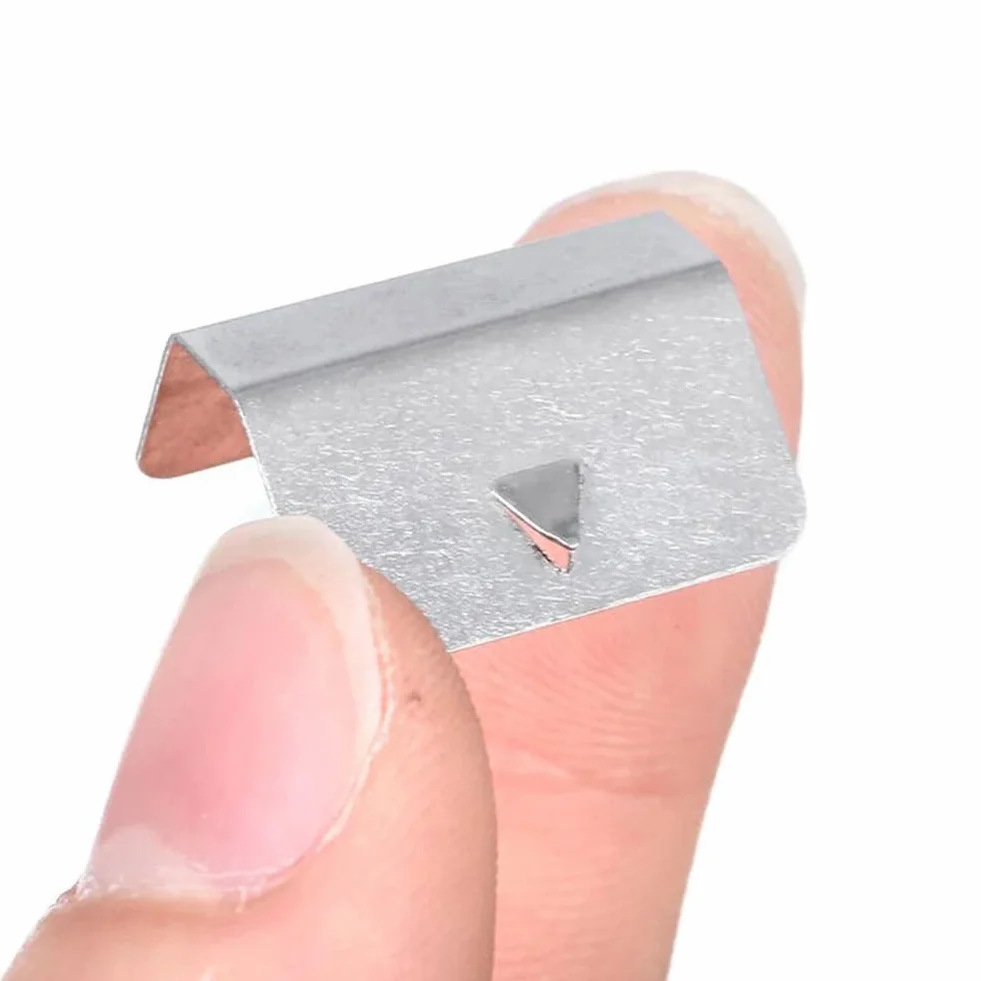 Tokaneit Stainless Steel Windshield Clip 10-Pack Windscreen Slot Fixing Clip