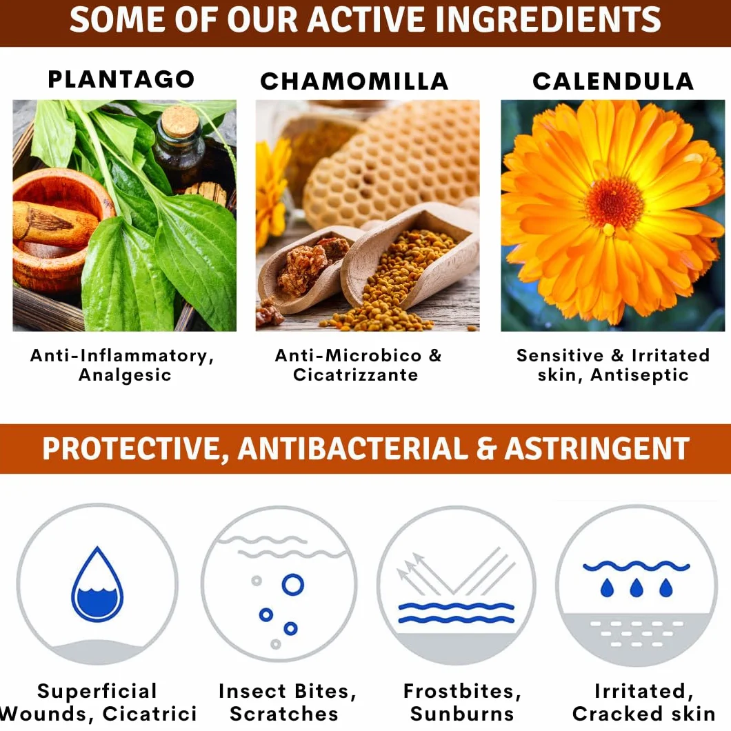 TIS Cicatrizin HidroGel - Stimola il Processo di Guarigione della Pelle, Tessuti | Scottature solari, Ferite, Geloni, Ustioni, Eczemi, Punture di Insetti | con Camomilla | Idrata e Lenisce - 100ml
