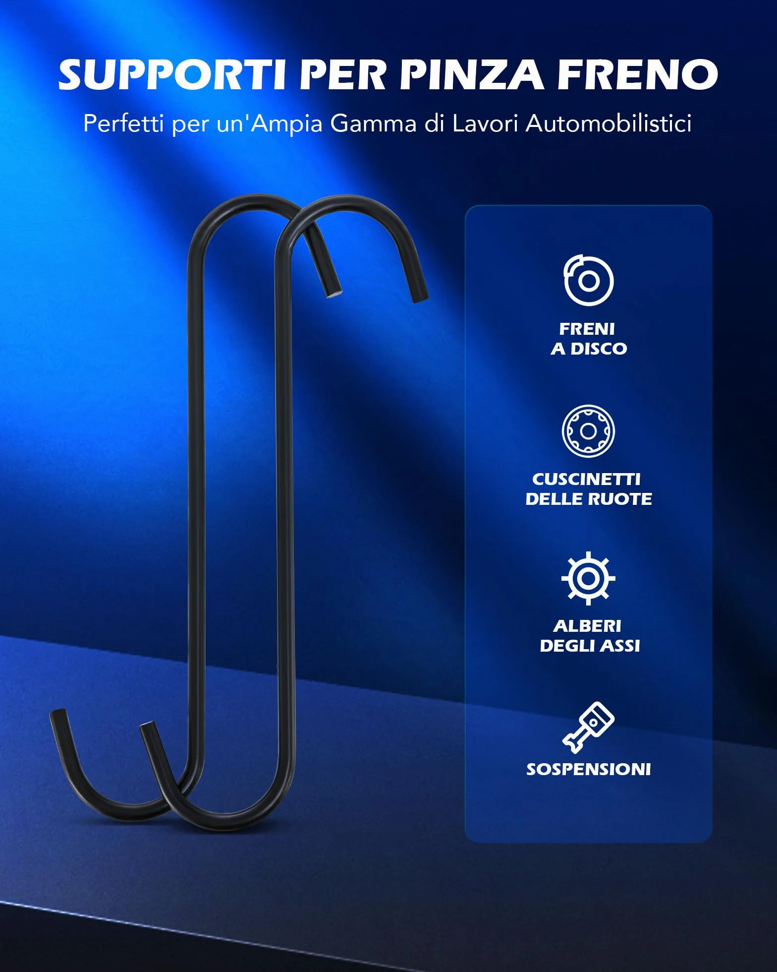Orion Motor Tech Set di Arretratore Pistoncini Freni e Ripristino Pistone del Freno, Pinza Freno a Disco Universale 24 Pezzi con Custodia