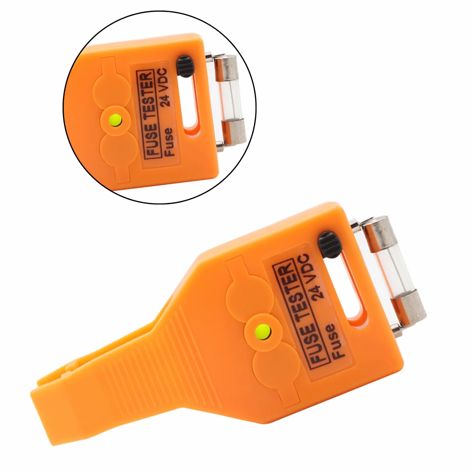 Jadeshay Tester Fusibili DC 24V Auto Multifunzionale con Indicatore LED per Fusibili Mini Standard e Grandi