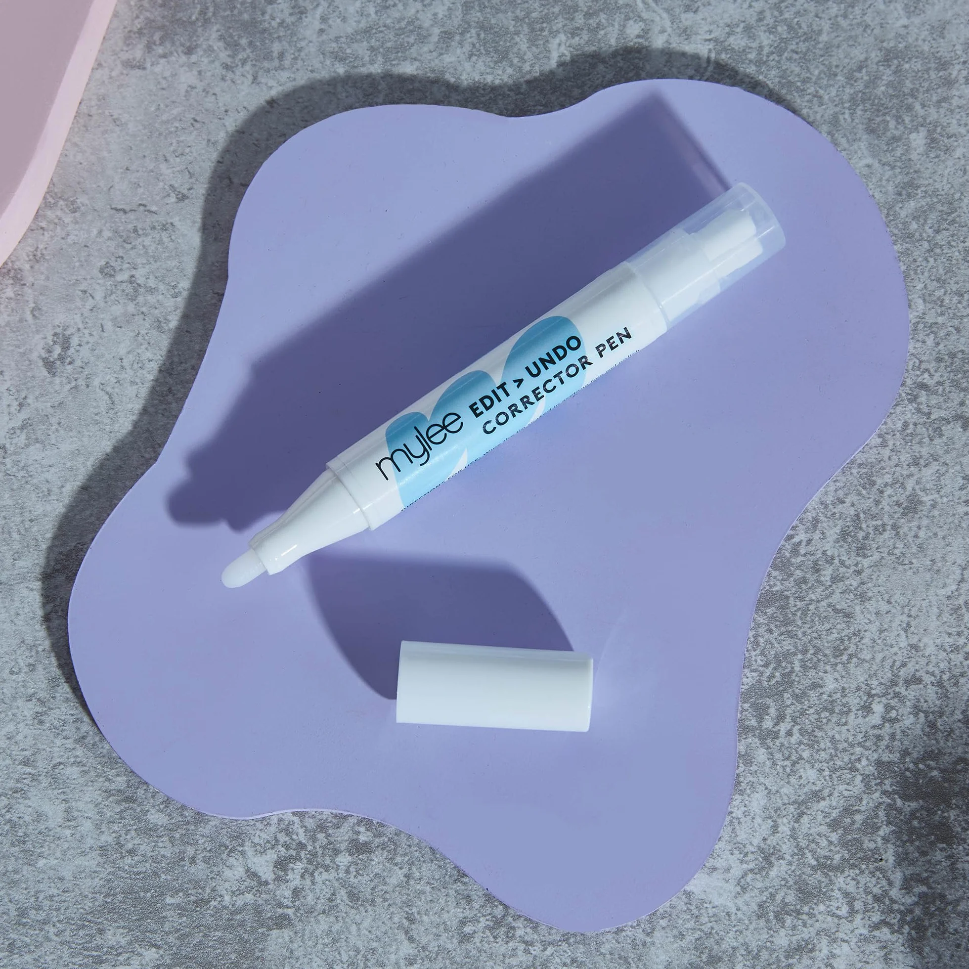 Mylee Edit Undo Penna Correggi Smalto Ricaricabile: Manicure Impeccabile e Facile - Solvente Gel Senza Acetone con Punte di Ricambio e Risultati Puliti