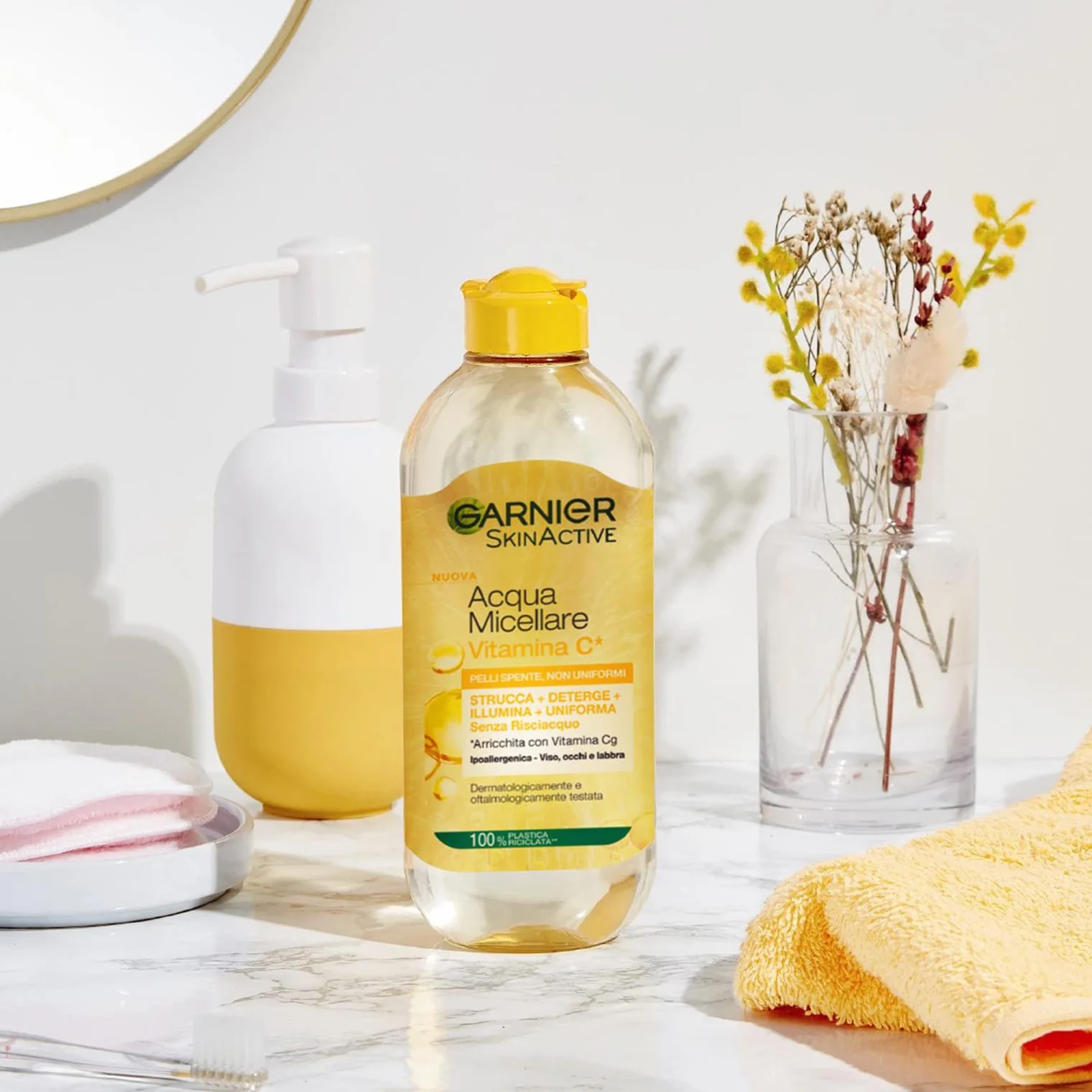 Garnier SkinActive Acqua Micellare Tutto in 1 con Vitamina C 400 ml