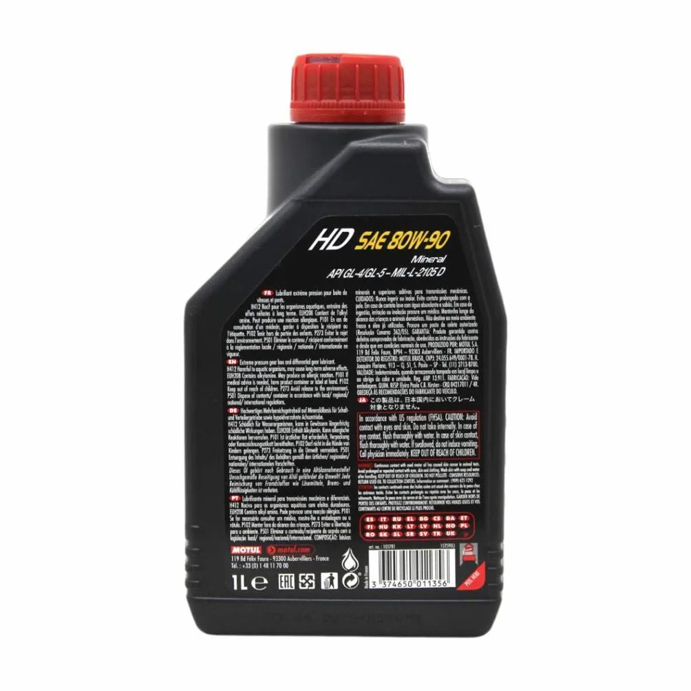 Motul Olio per Ingranaggi HD 80W-90 1 l