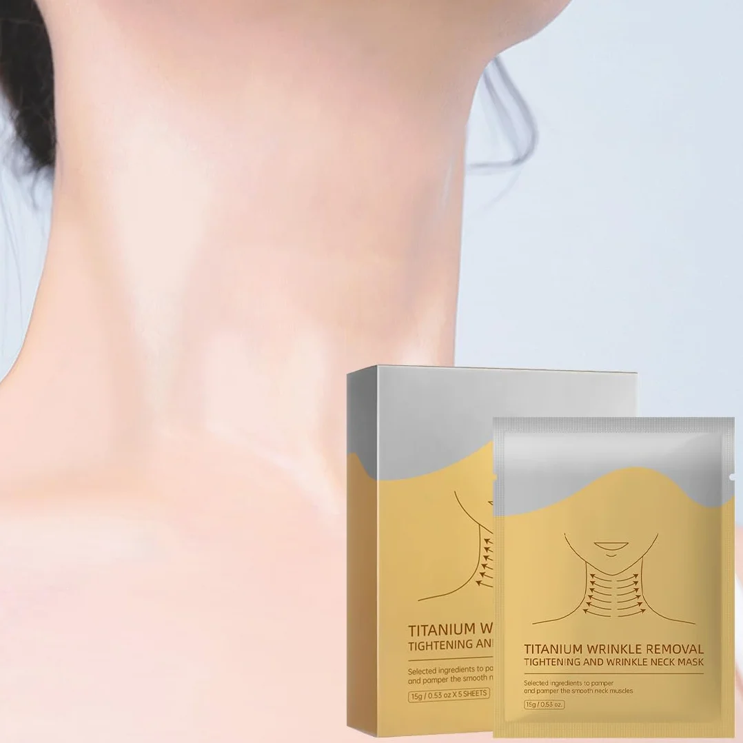 1 Confezione maschera collo, Cerotti lifting collo, Maschera collo collagene