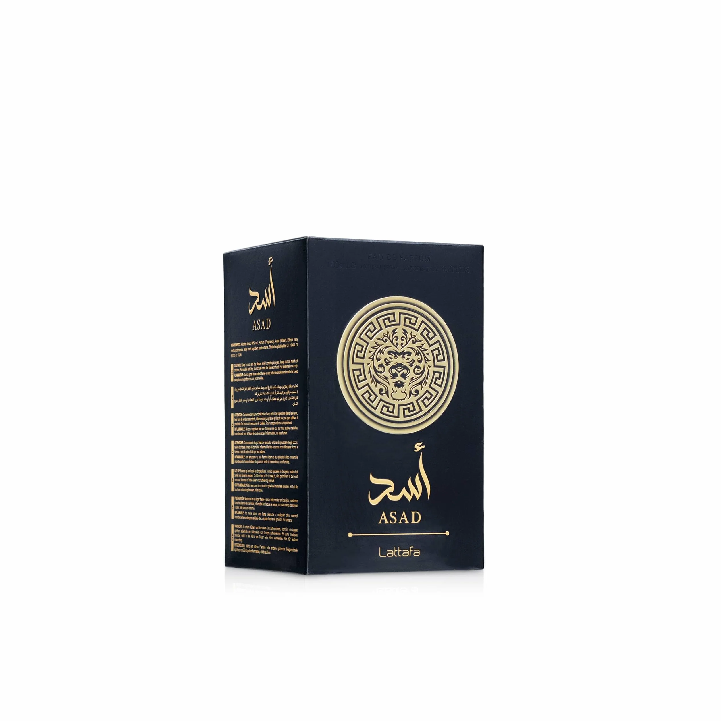 Lattafa Asad Premium Eau De Parfum 100 ml Oud Musk