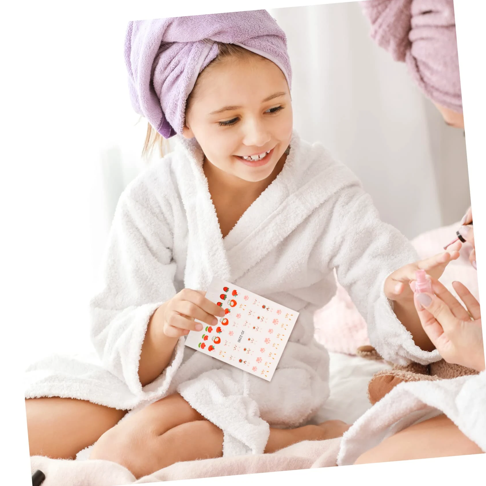 Healvian 4 Set Di Adesivi Per Nail Art Decalcomanie Per Unghie Da Donna Decalcomanie Per Unghie A Forma Di Coniglietto Per Decorazioni Natalizie 10 Fogli*4