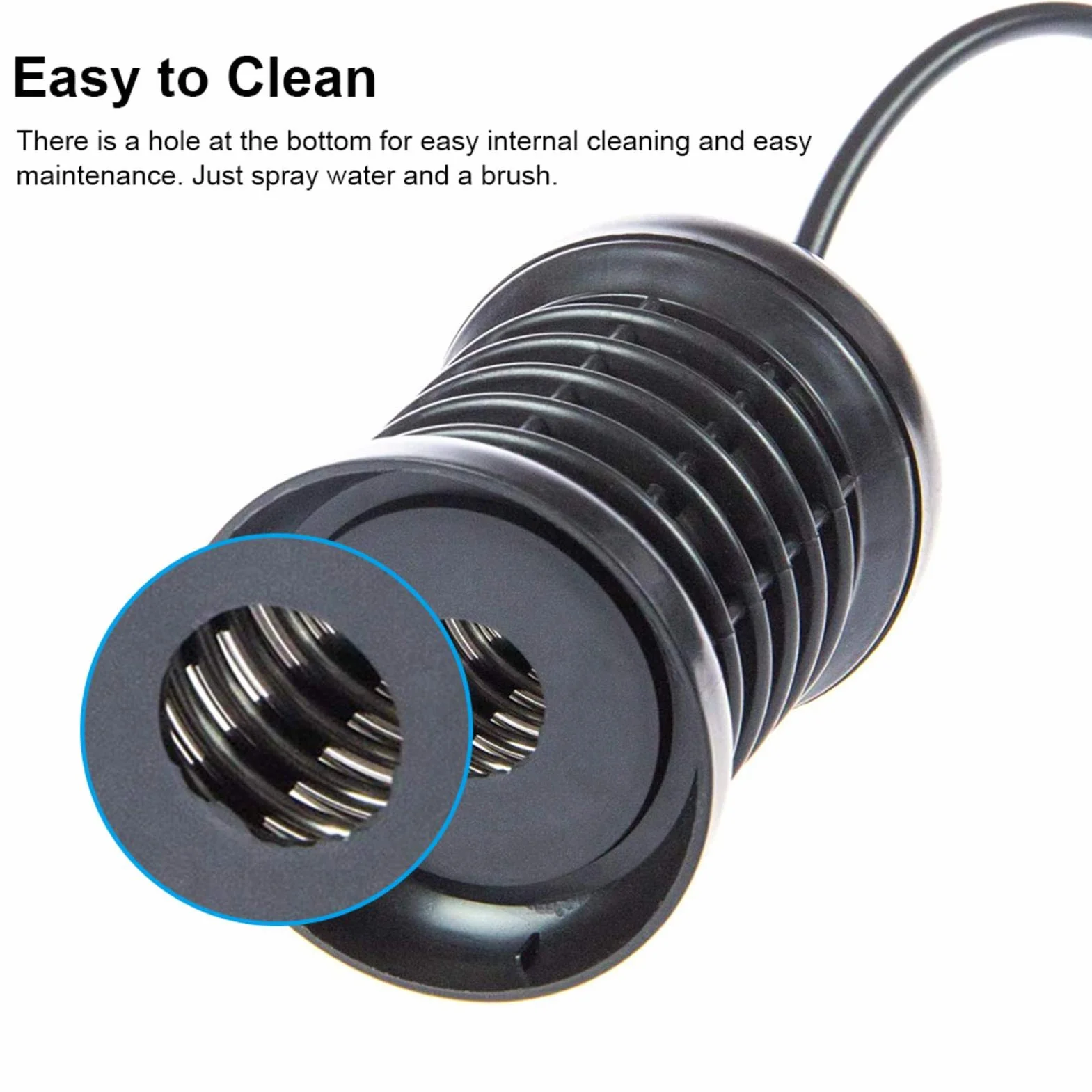 Ionic Detox Foot Bath Array Round Bobine in acciaio inox di ricambio per Ionic Detox Foot SPA Cleanse Machine (nero)