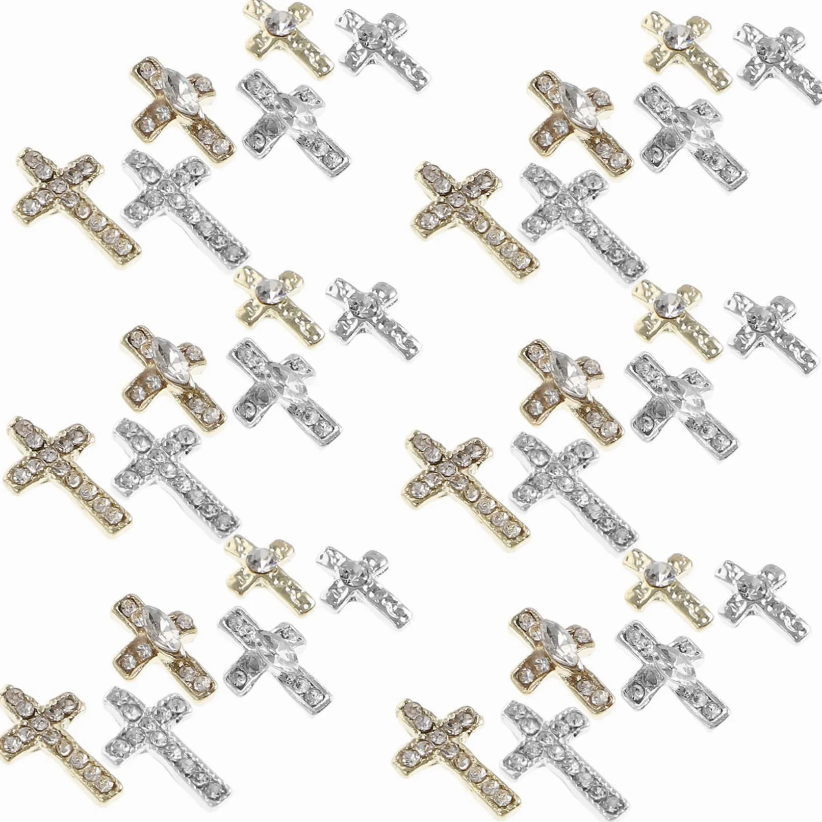 VALICLUD 3 Set Gioielli in Lega Strass Ciondoli Per Unghie Alla Moda Graziosi Ciondoli Per Unghie Per Gioielli Alla Rinfusa Per ie Kawaii Lega Di Zinco 60 Pezzi*3
