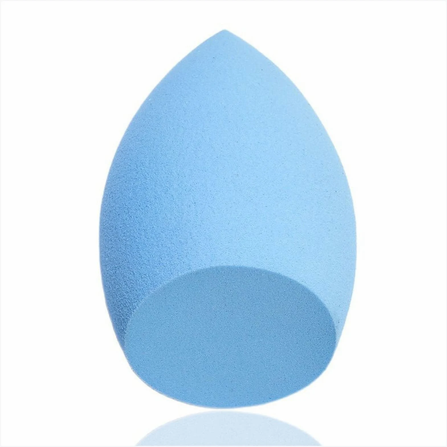 Piumino da Cipria 50 Pezzi di Soffio Morbido Puff Trucco Spugna Bellezza Lattice-Free Trucco Latte Polvere frullatore di Velluto Blender Spugna Piumino da Cipria Sciolto (Size : Drop Cut 09)