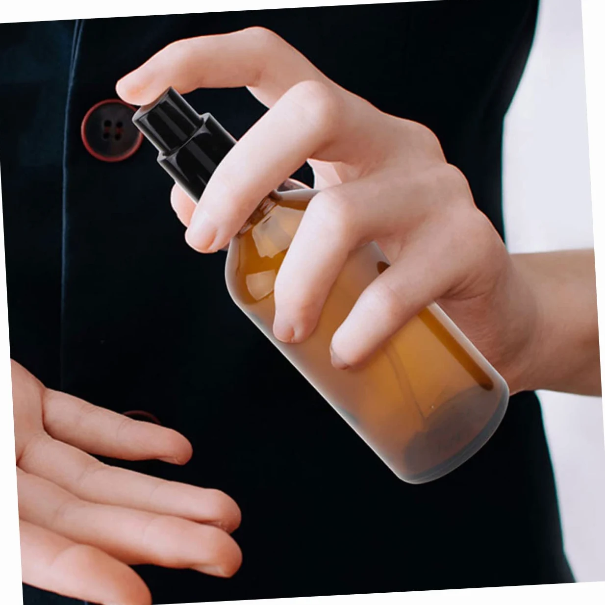 Flaconi Spray per Oli Essenziali 30ml in Vetro, 12 Pezzi | Ricaricabili e Riutilizzabili, Resistenti All'usura, per Viaggio e Trasferta