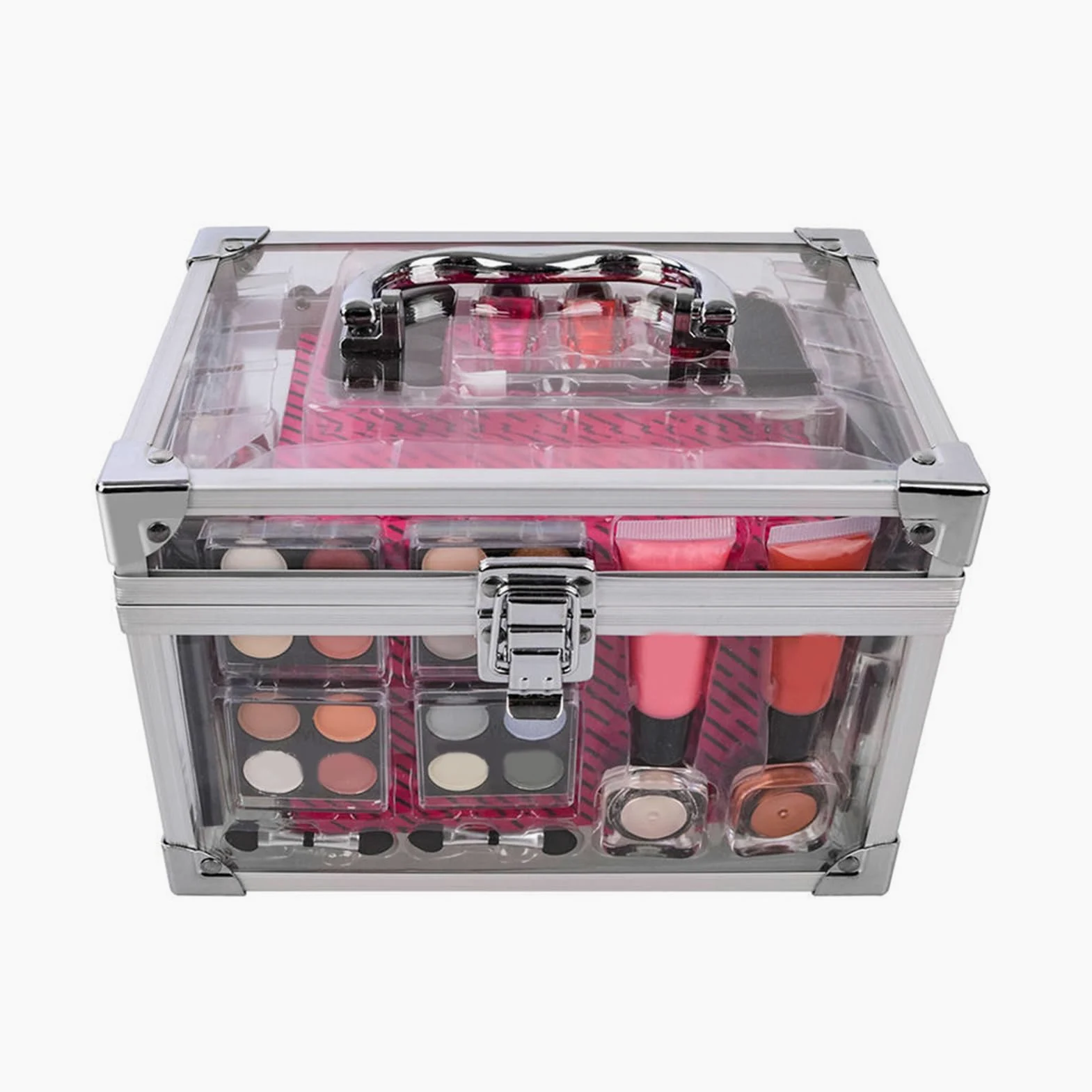 Kit Di Trucco Per Donna Set Da Viaggio Compatto Con | Valigette Per Uso Quotidiano Halloween Matrimoni Teatro E Spettacoli