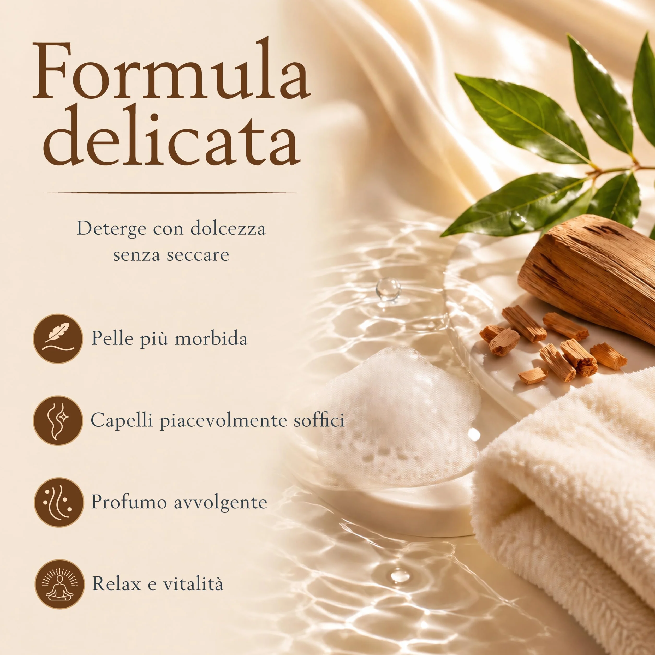 Perlier Doccia Shampoo Sandalo, 250ml