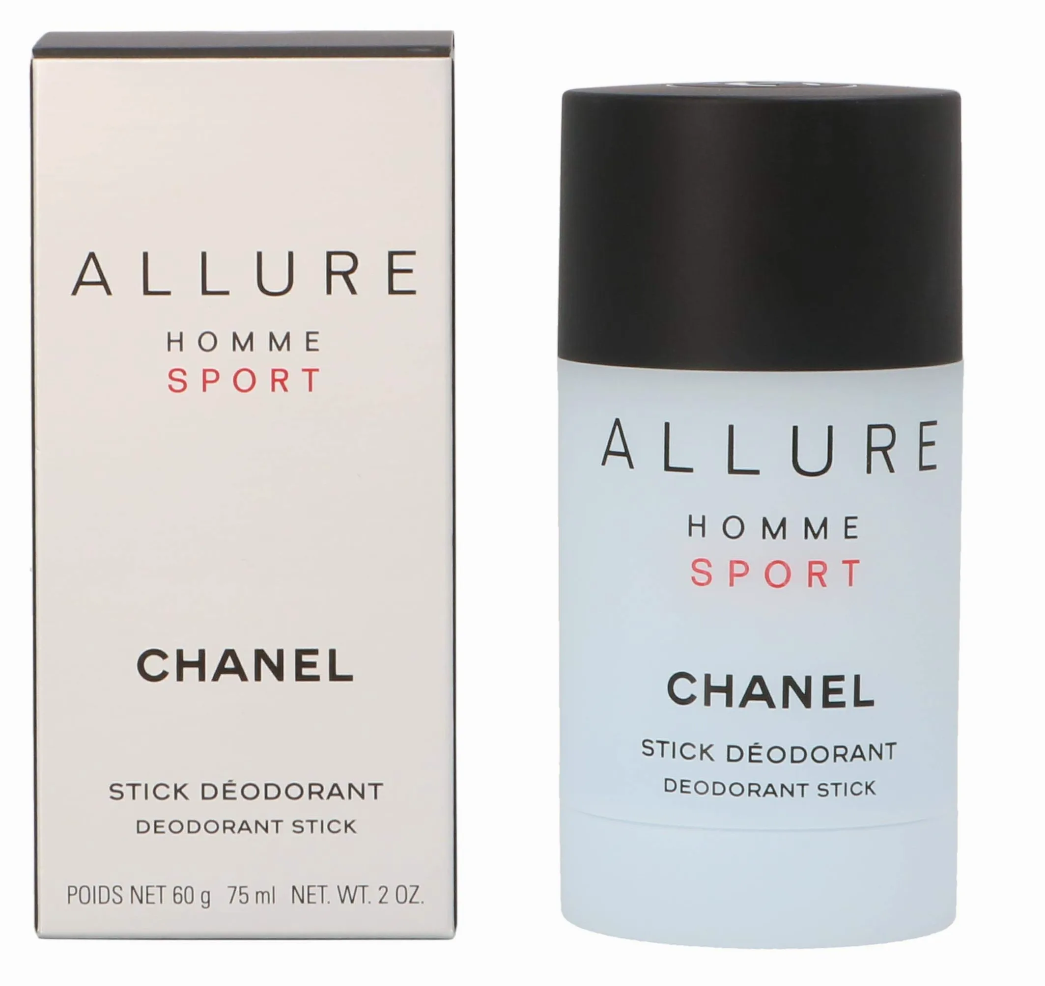 Allure sport di Chanel, Deodorante Uomo - Stick 75 ml.