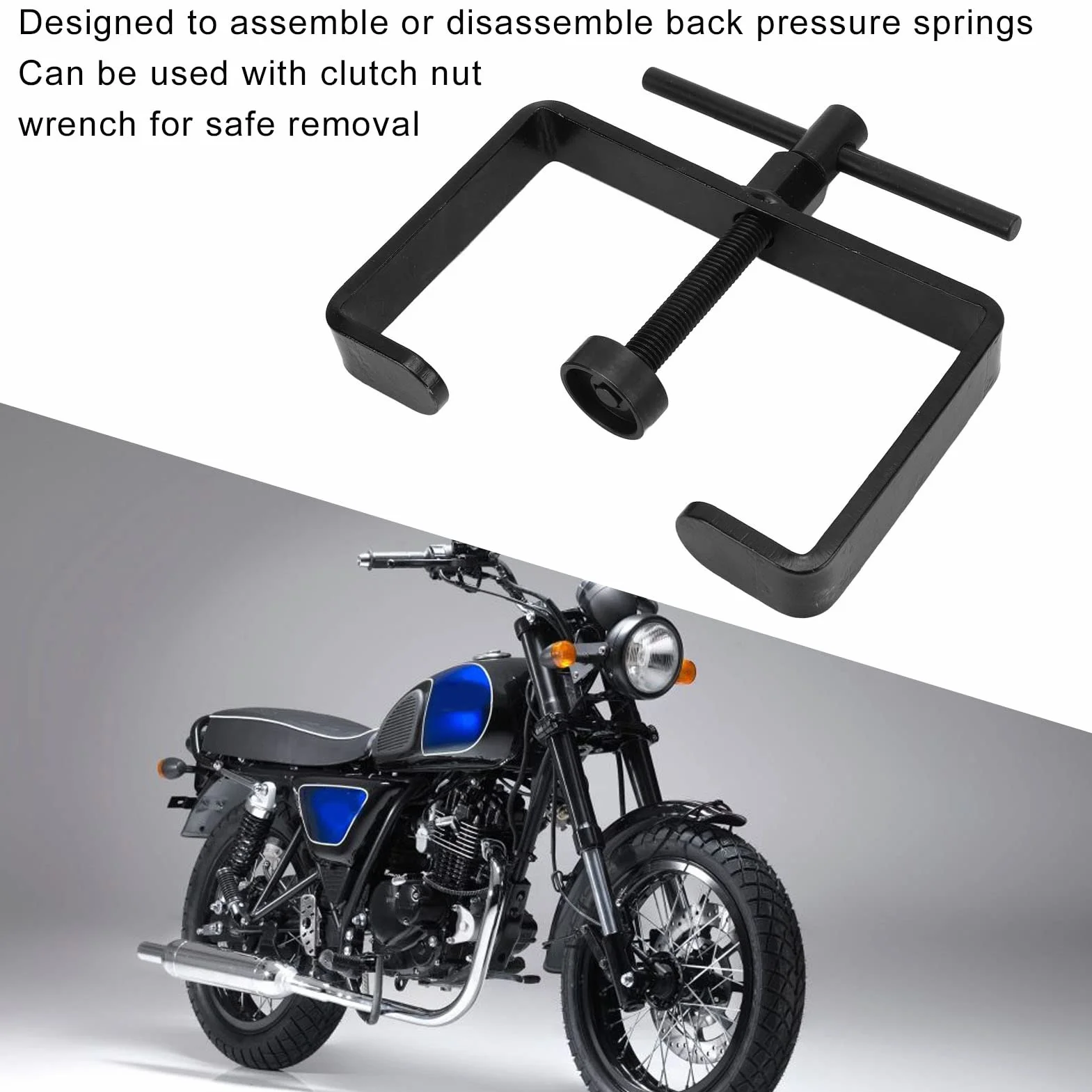 Compressore Molla Frizione 125-155mm Universale per Moto Scooter 50-250CC