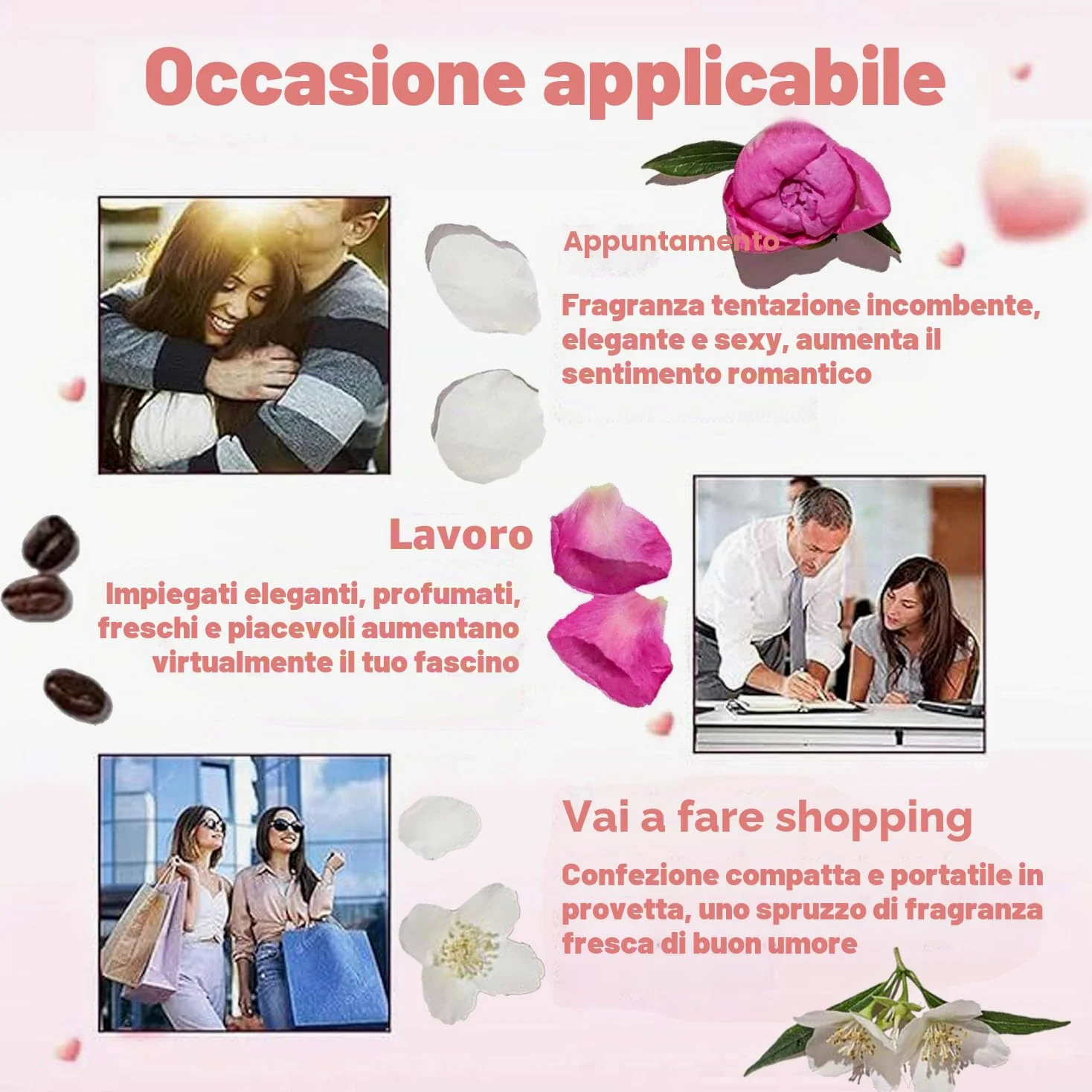 Profumo Ai Feromoni, Profumi Ai Feromoni Per Le Donne, Profumi Potenziati Profumo Ai Feromoni, Profumo Di Design Per Le Donne, Collezione Di Profumi Ai Feromoni (Mix-3)
