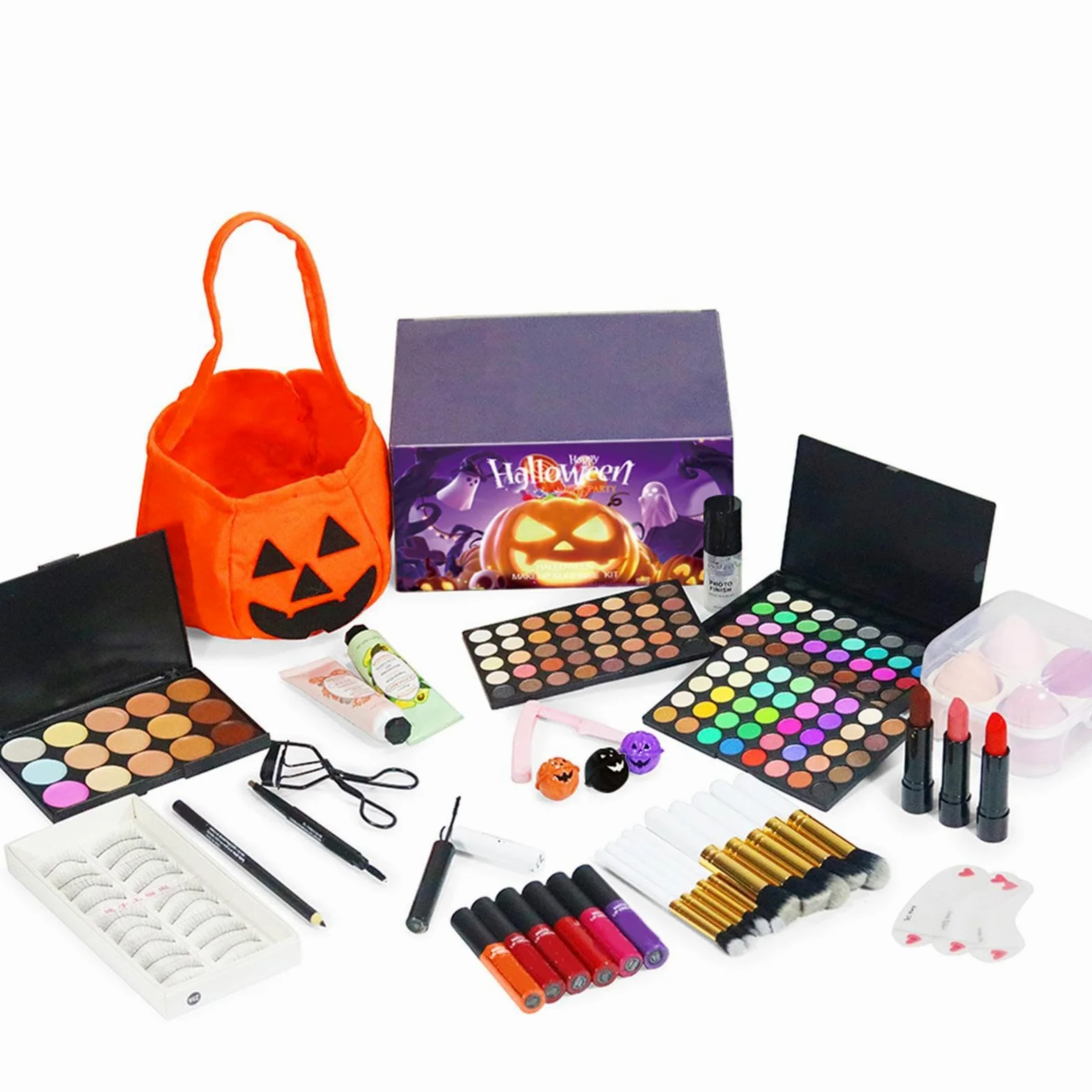 Kit per il trucco da donna, kit completo, kit di trucco completo | palette di ombretti | Il set completo di trucco include fondotinta correttore, palette di ombretti