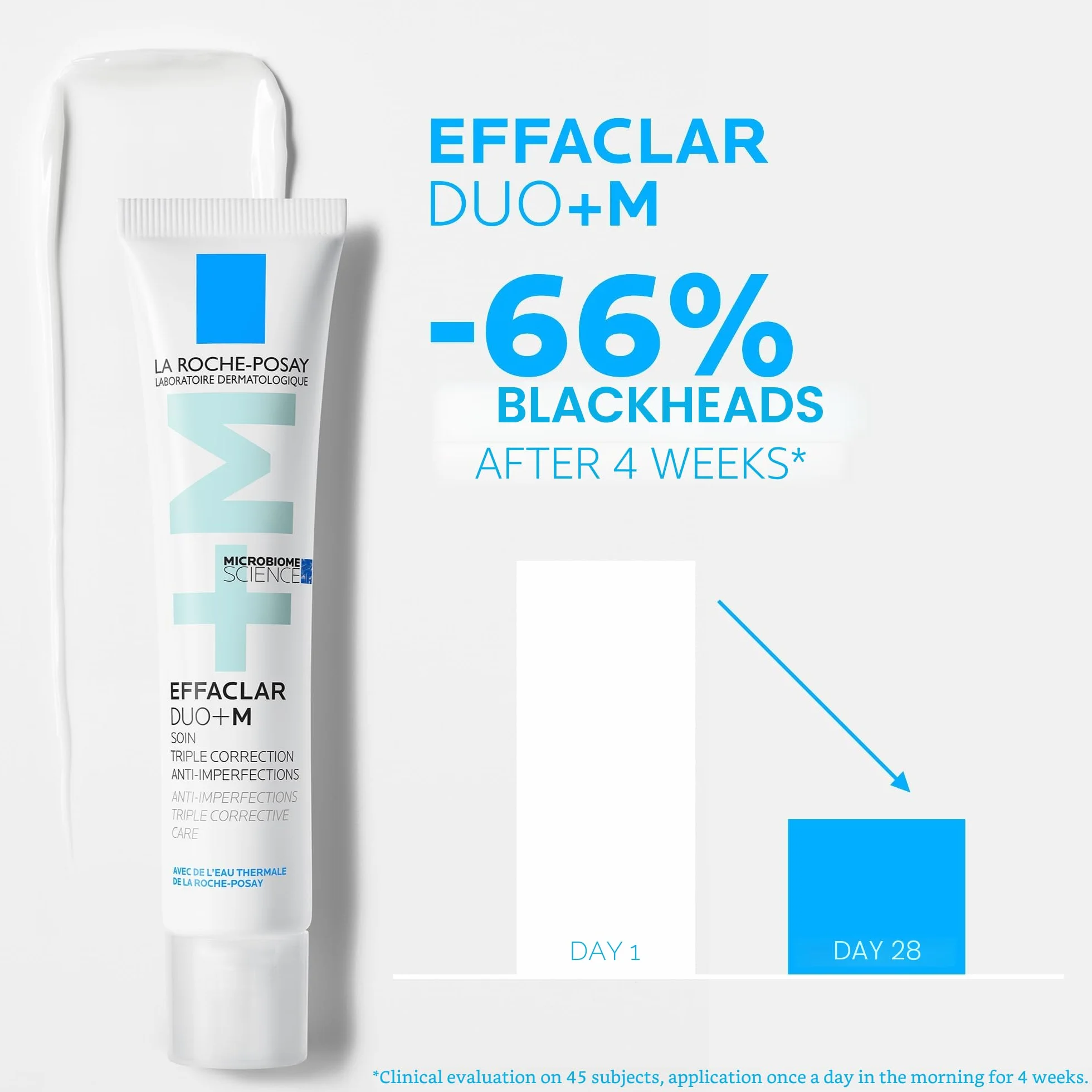 La Roche Posay Effaclar Duo + M Trattamento Tripla Correzione Anti-Imperfezioni 40 ml